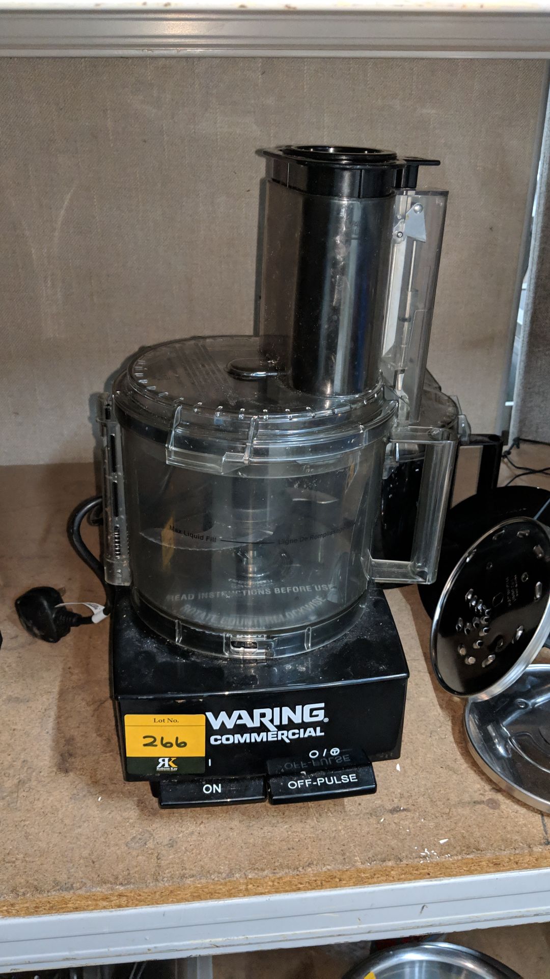 Waring Commercial food processor model WFP14SCK, capacity 3.3ltr, including a wide range of - Image 2 of 5