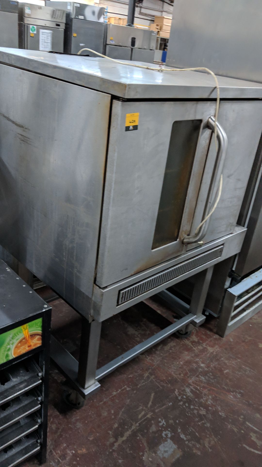 Falcon stainless steel oven on mobile stand IMPORTANT: Please remember goods successfully bid upon - Image 7 of 8