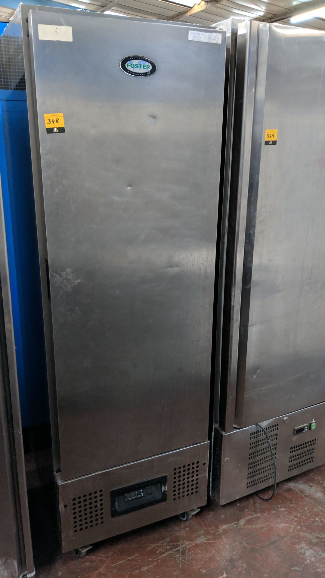 Foster stainless steel tall fridge IMPORTANT: Please remember goods successfully bid upon must be - Image 2 of 3