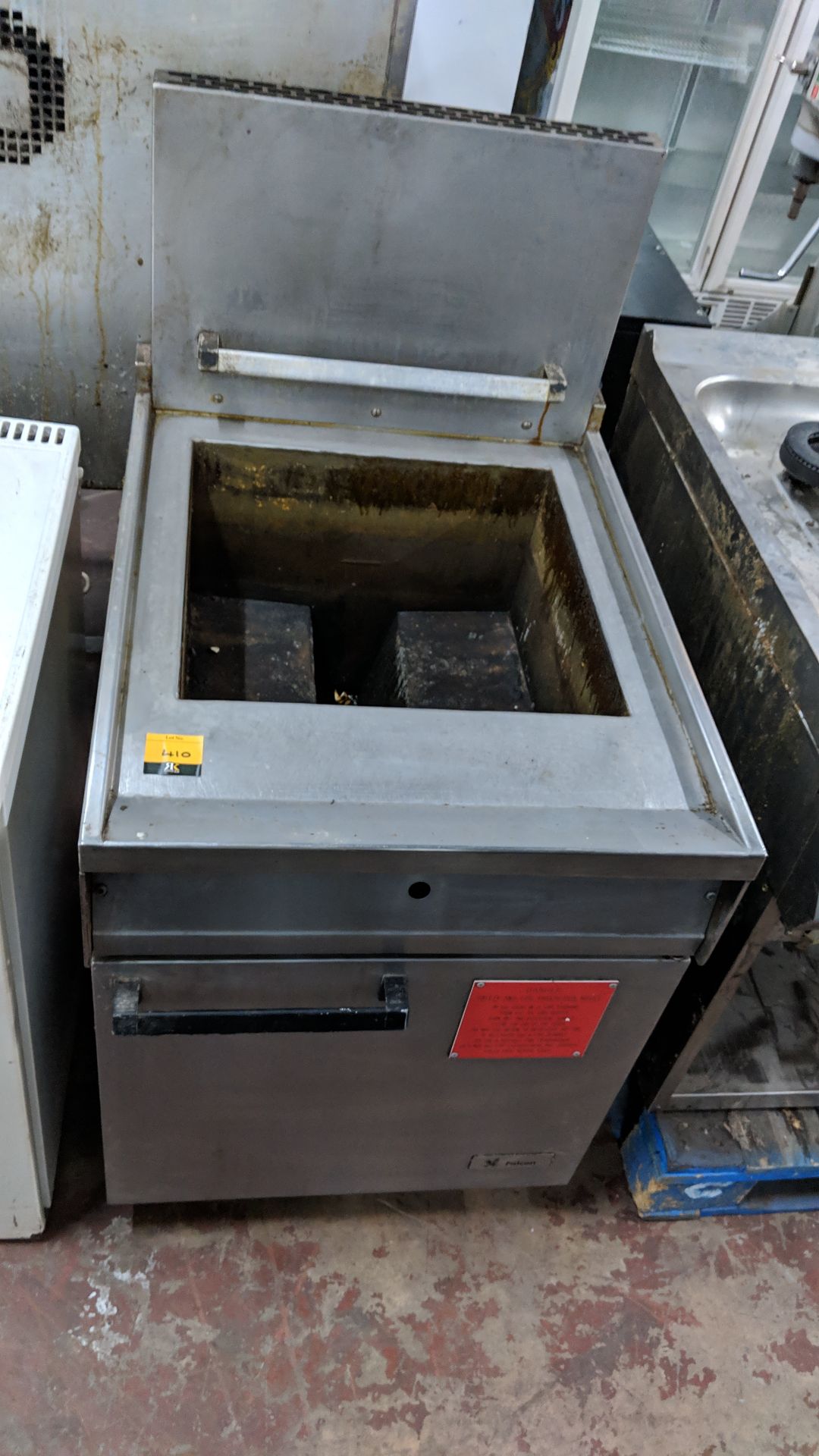 Falcon stainless steel large fryer IMPORTANT: Please remember goods successfully bid upon must be - Image 3 of 5