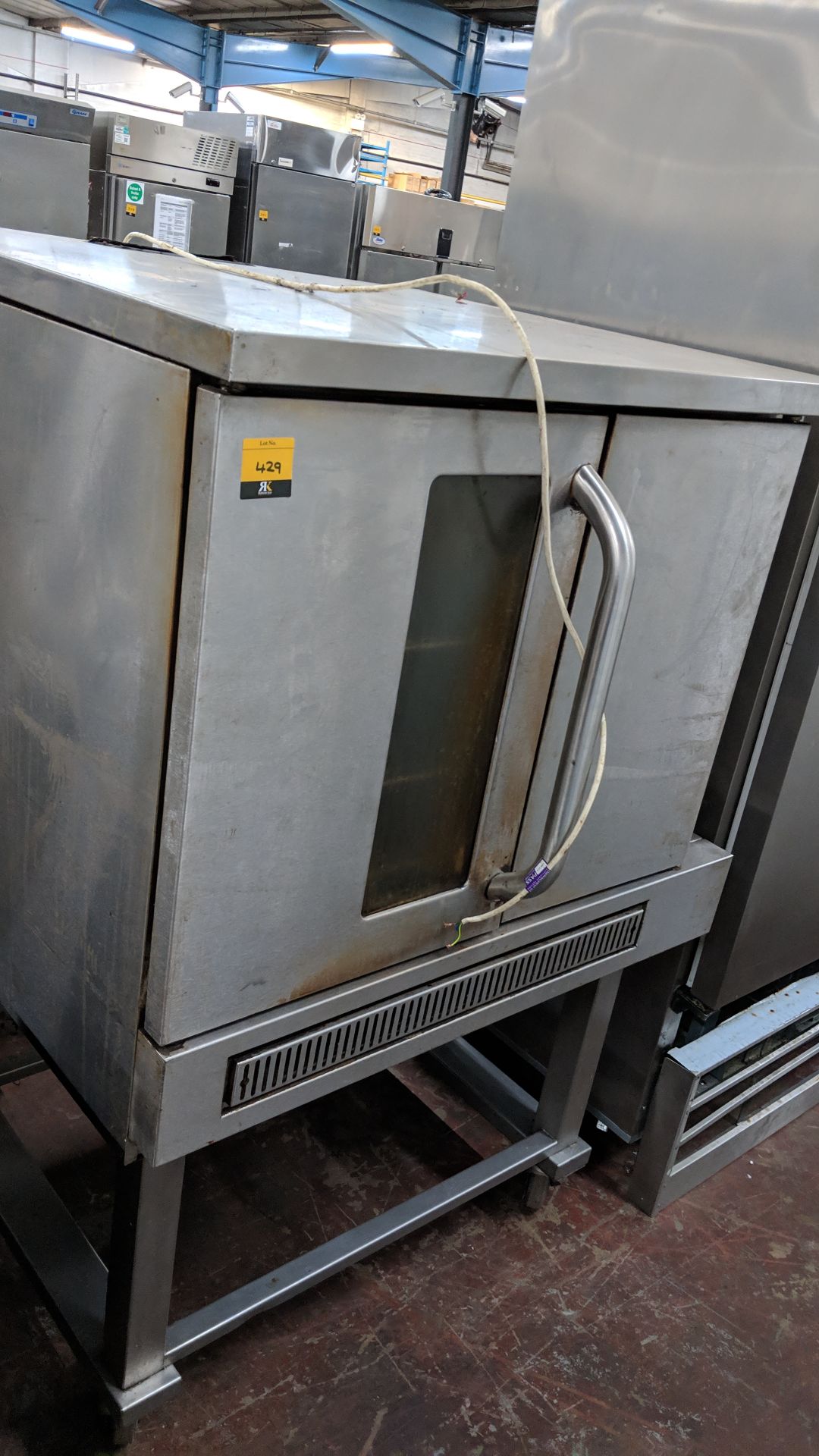 Falcon stainless steel oven on mobile stand IMPORTANT: Please remember goods successfully bid upon - Image 6 of 8