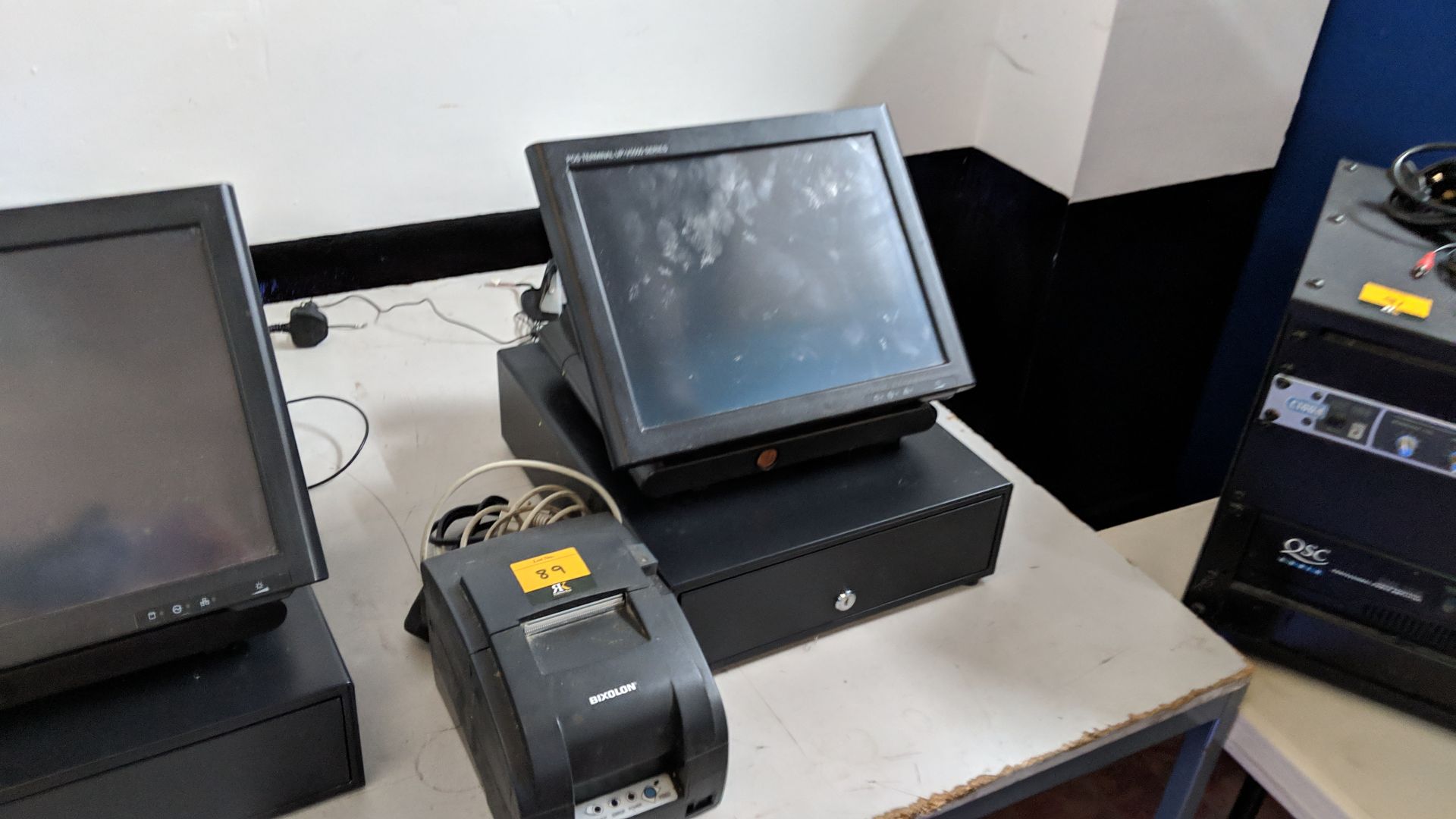 EPOS terminal UP-V5500 including cash drawer plus thermal receipt printer Lots 80 - 95 & 168 - 249