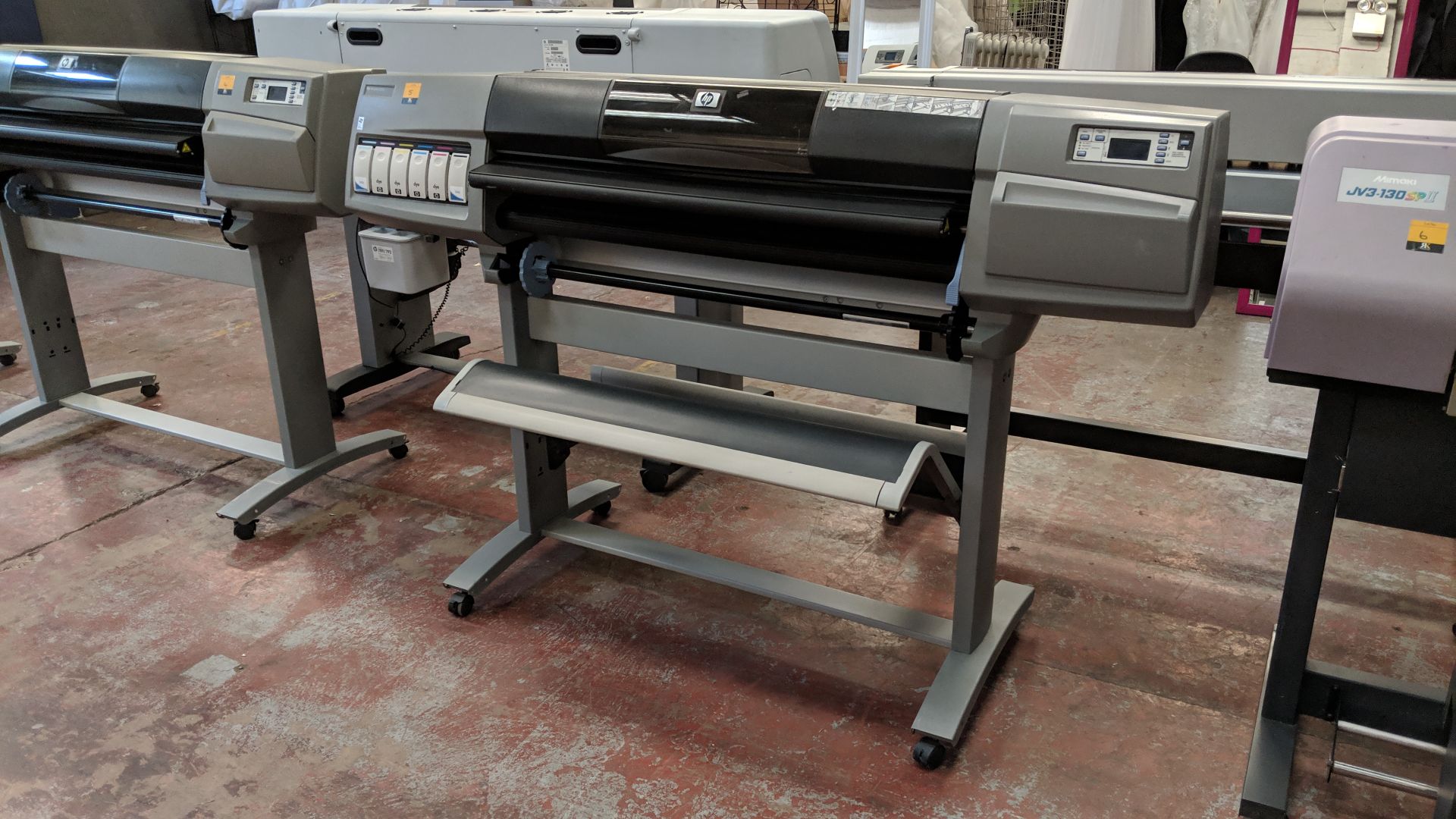 HP DesignJet 5500 wide format printer, model Q1251A. 42 inch width IMPORTANT: Please remember - Image 4 of 8