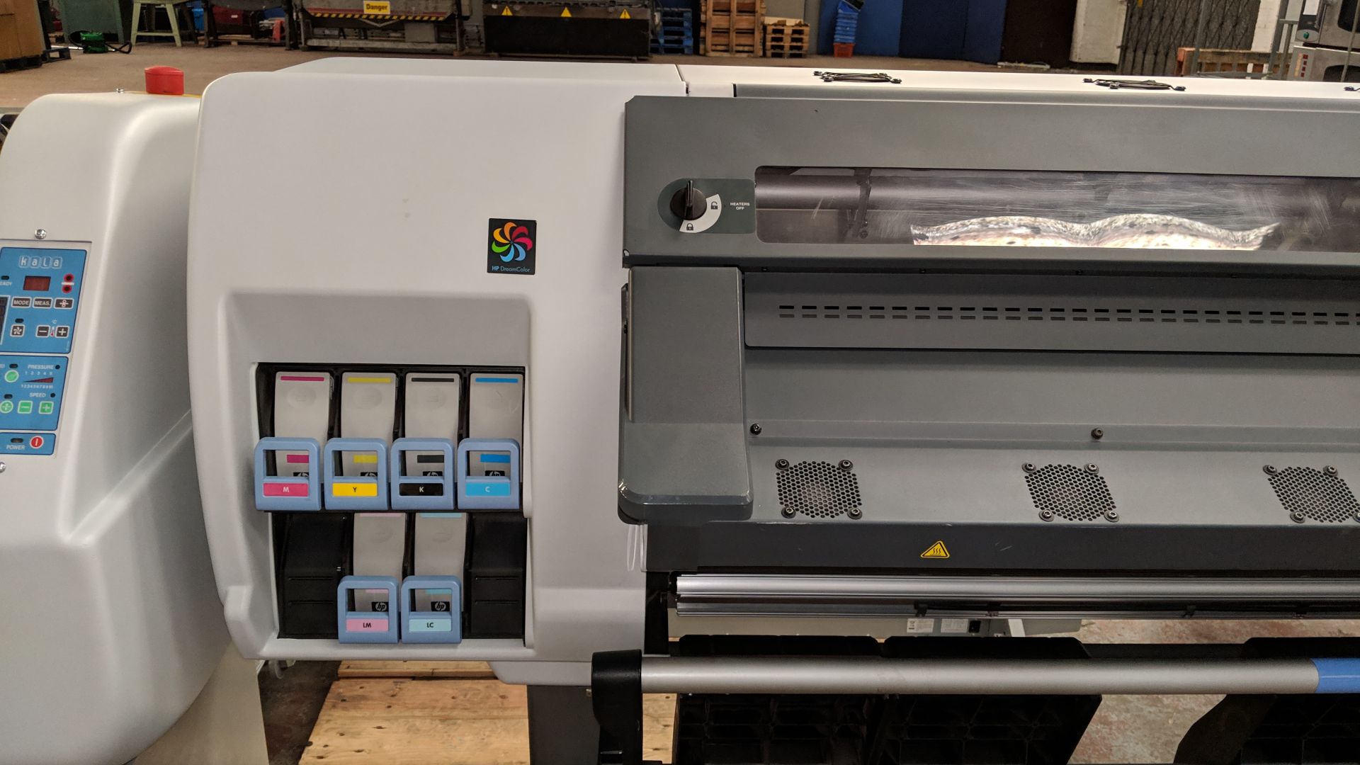HP DesignJet L25500 wide format printer, product code CH956A, 60 inch capacity IMPORTANT: Please - Image 5 of 8