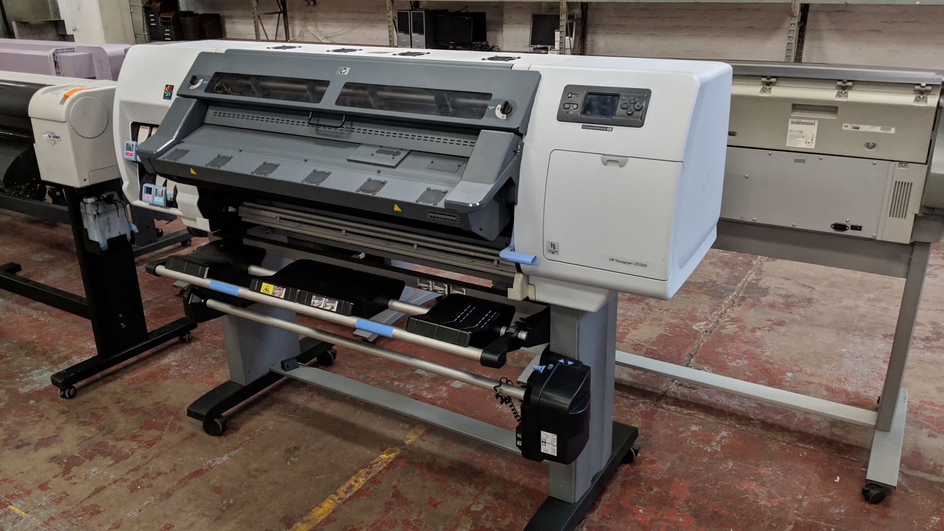 HP DesignJet L25500 latex 42 inch wide format printer, product code CH955A IMPORTANT: Please - Image 3 of 11