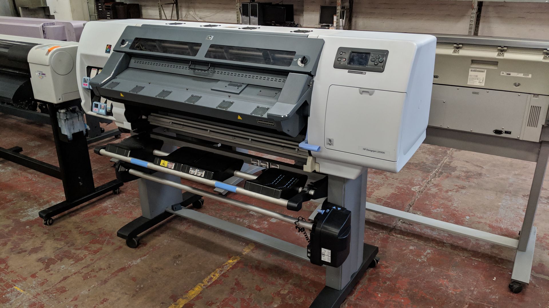 HP DesignJet L25500 latex 42 inch wide format printer, product code CH955A IMPORTANT: Please - Image 4 of 11