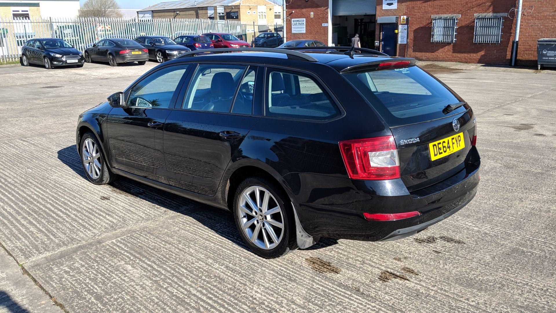 DE64 FYP Skoda Octavia Elegance TDI CR S-A Estate 1968cc diesel engine. Colour: Black. - Image 64 of 67