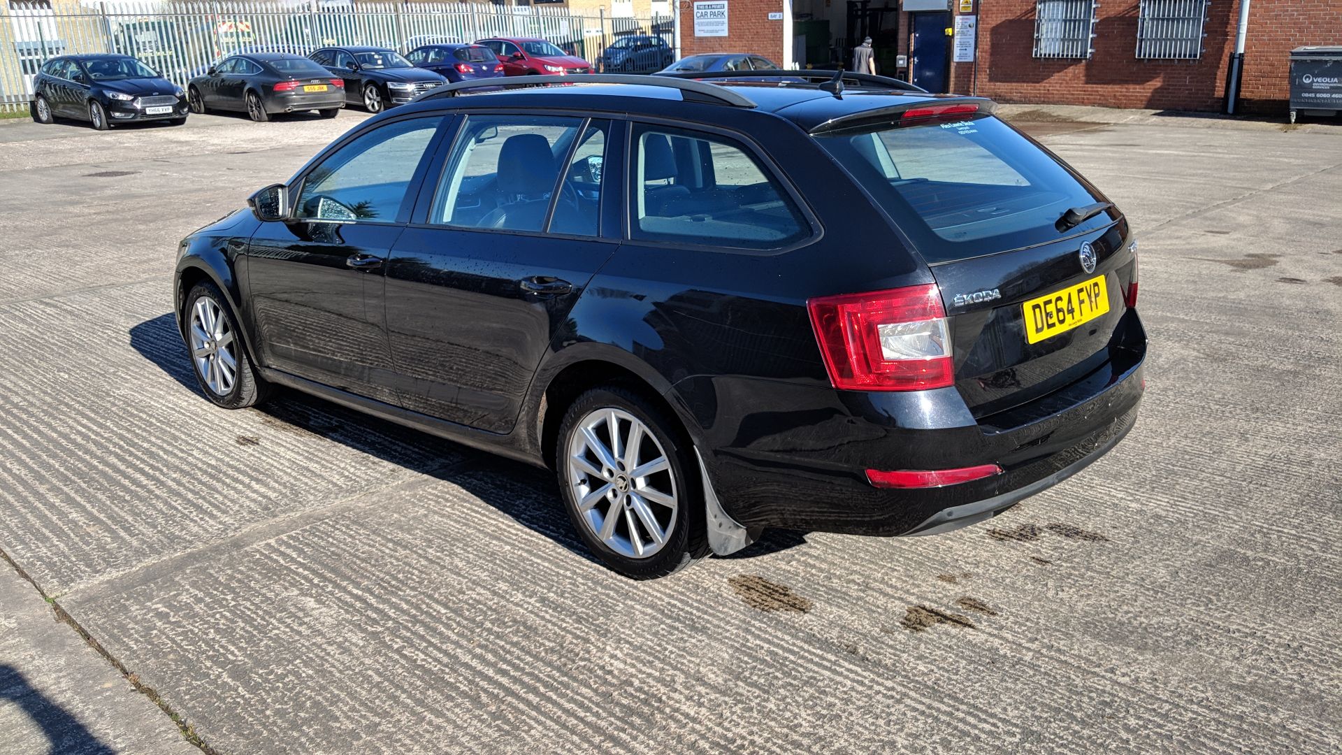 DE64 FYP Skoda Octavia Elegance TDI CR S-A Estate 1968cc diesel engine. Colour: Black. - Image 65 of 67