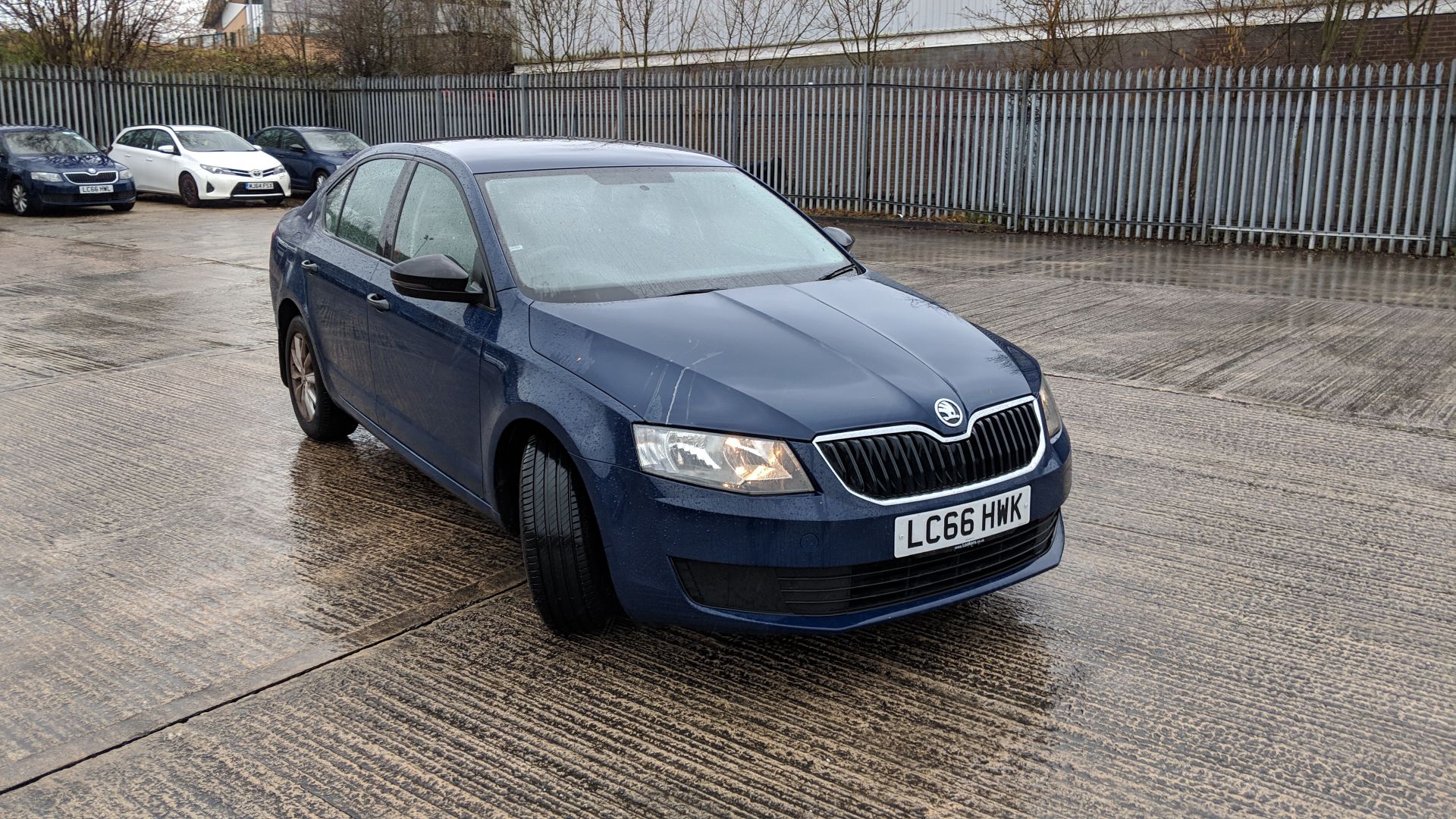 LC66 HWK Skoda Octavia S TDI S-A 1598cc diesel engine. Colour: Blue. First registered: 06.02.17. - Image 52 of 55