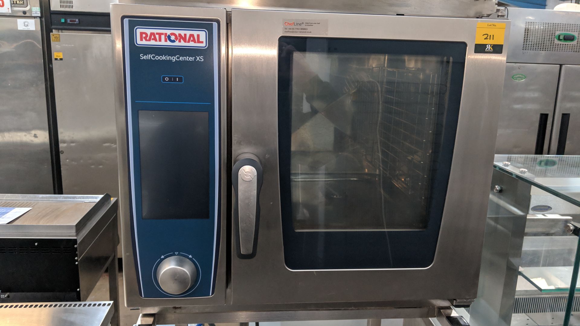 Rational self-cooking center XS model SCCXS62/3E plus UG1 stand & Rational Ultra Vent Plus XS - Image 17 of 21