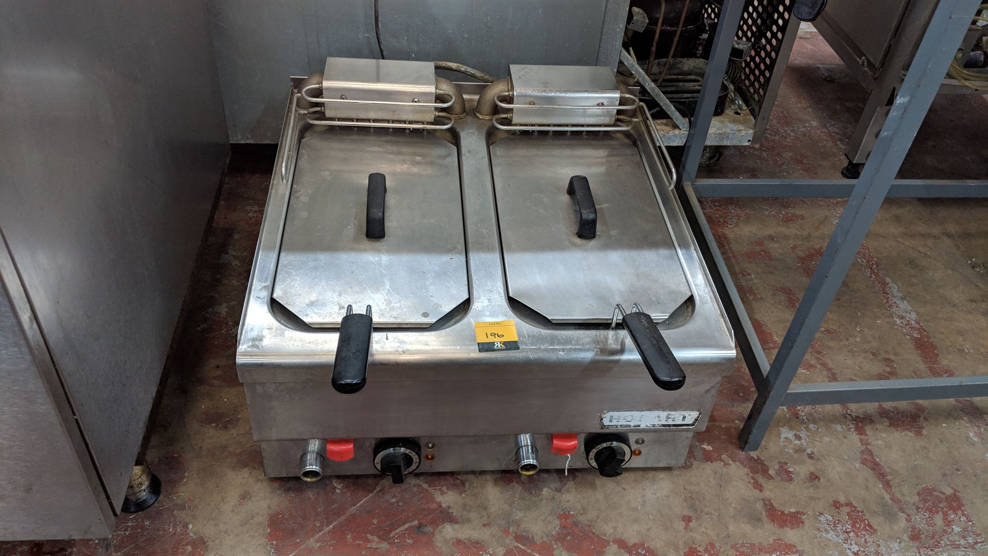 Hobart stainless steel benchtop twin deep fat fryer IMPORTANT: Please remember goods successfully
