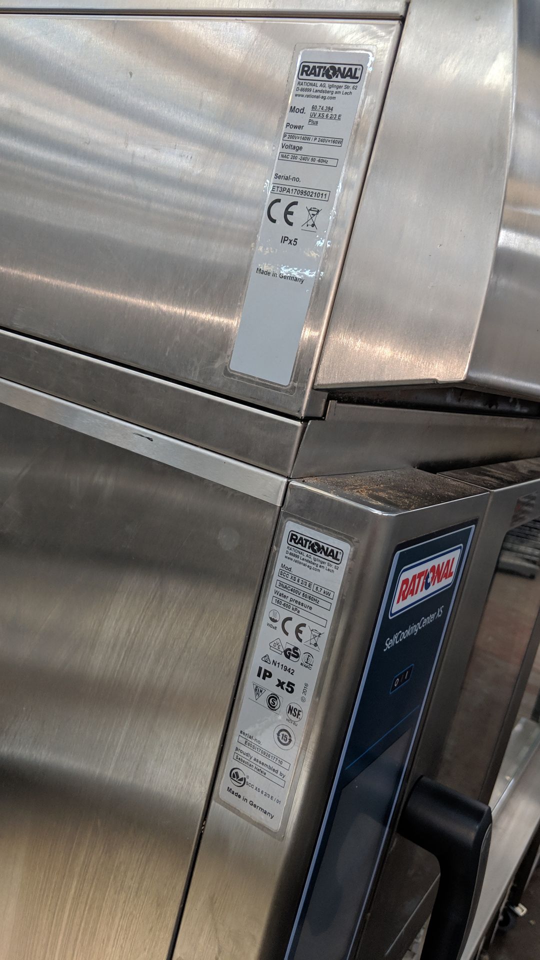 Rational self-cooking center XS model SCCXS62/3E plus UG1 stand & Rational Ultra Vent Plus XS - Image 3 of 21