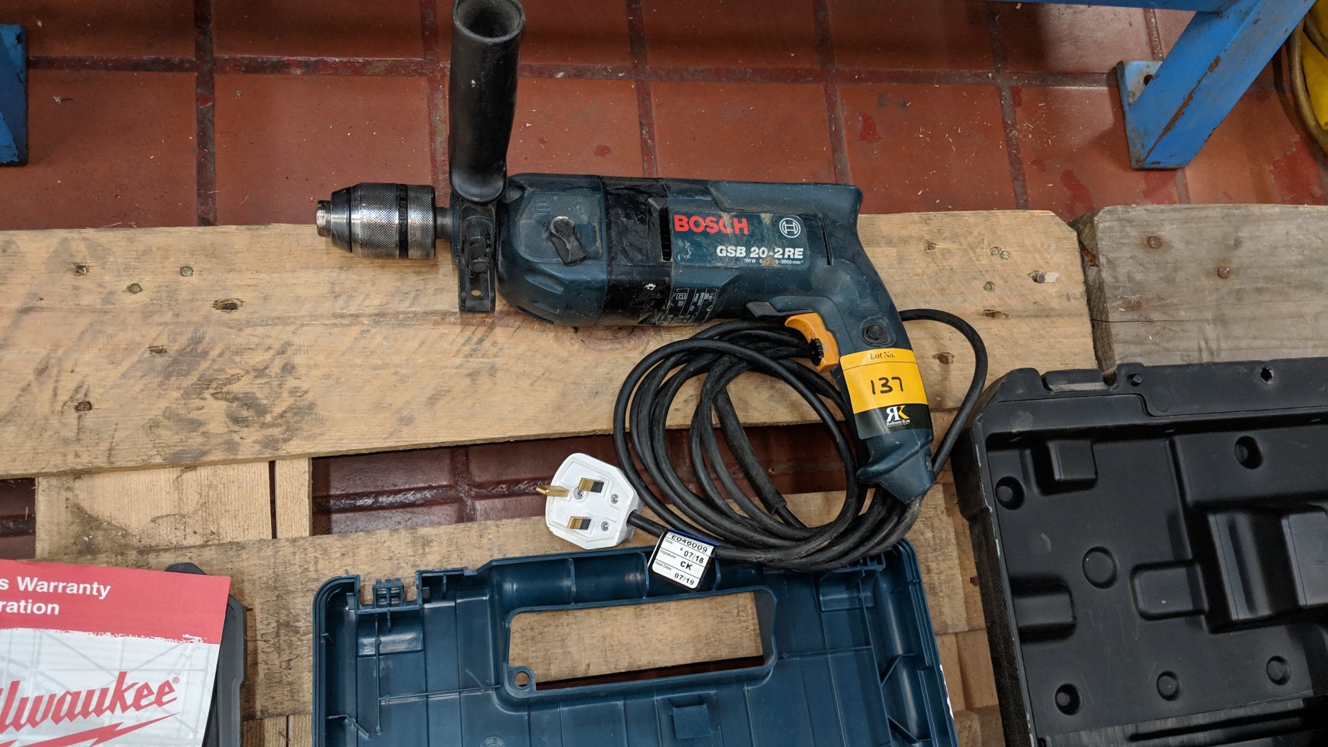 Bosch GSB 20-2RE professional corded drill This is one of a large number of lots in this sale