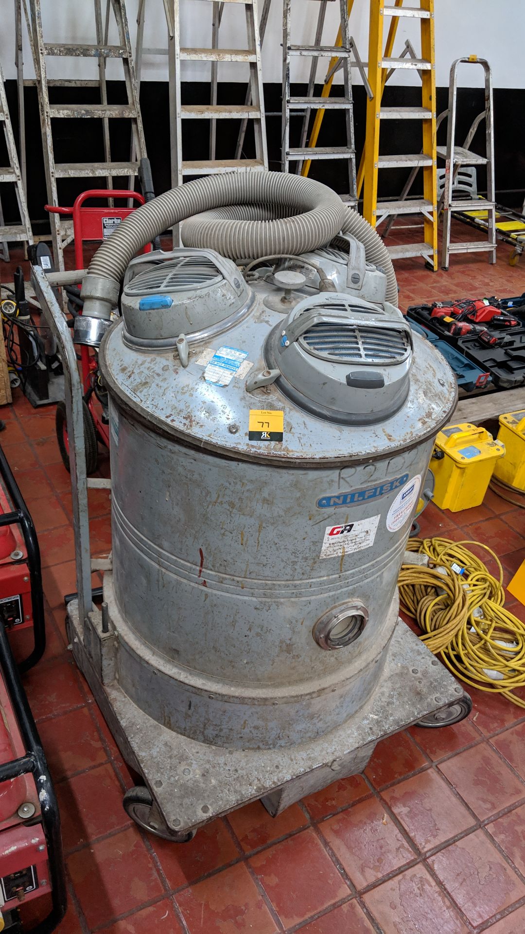 Nilfisk mobile fume extraction system This is one of a large number of lots in this sale being