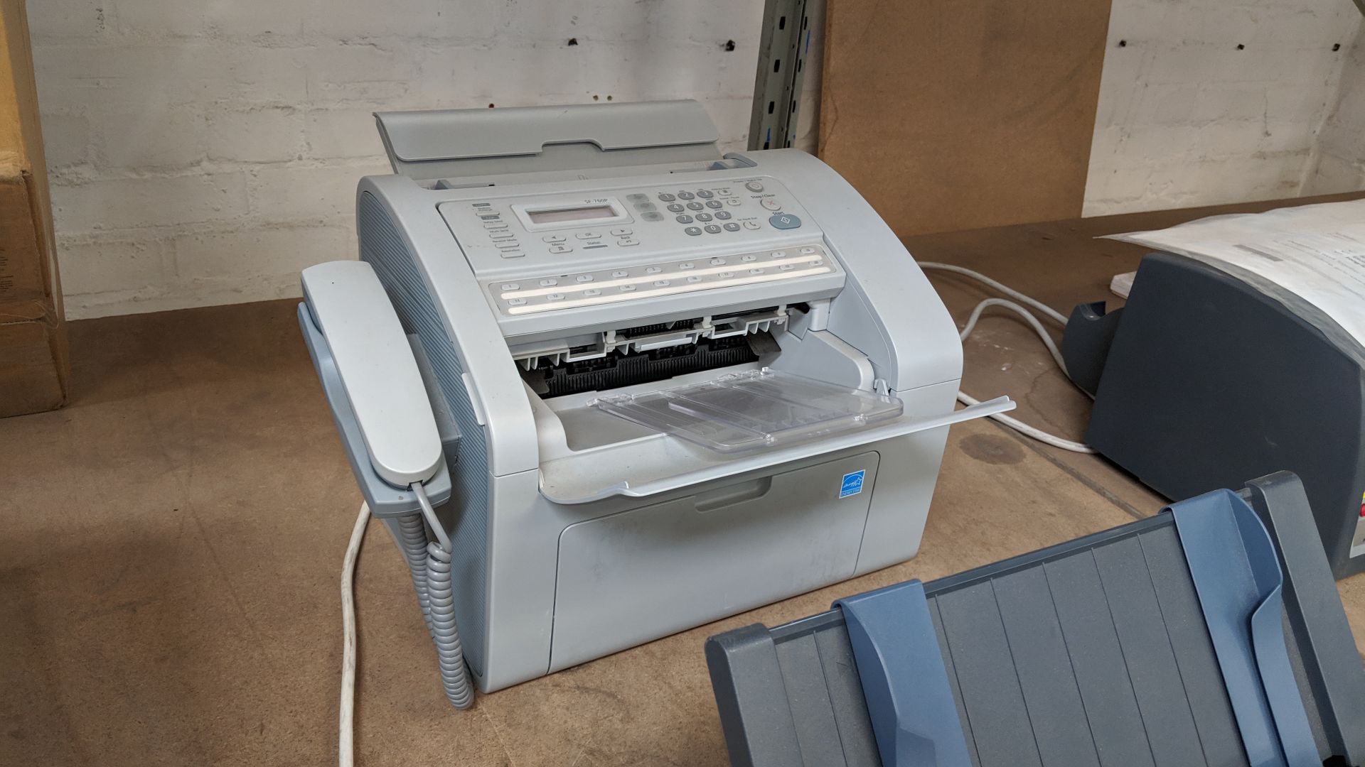 Mixed lot comprising Epson dot matrix printer model FX890A and Samsung fax machine This is one of - Image 4 of 5