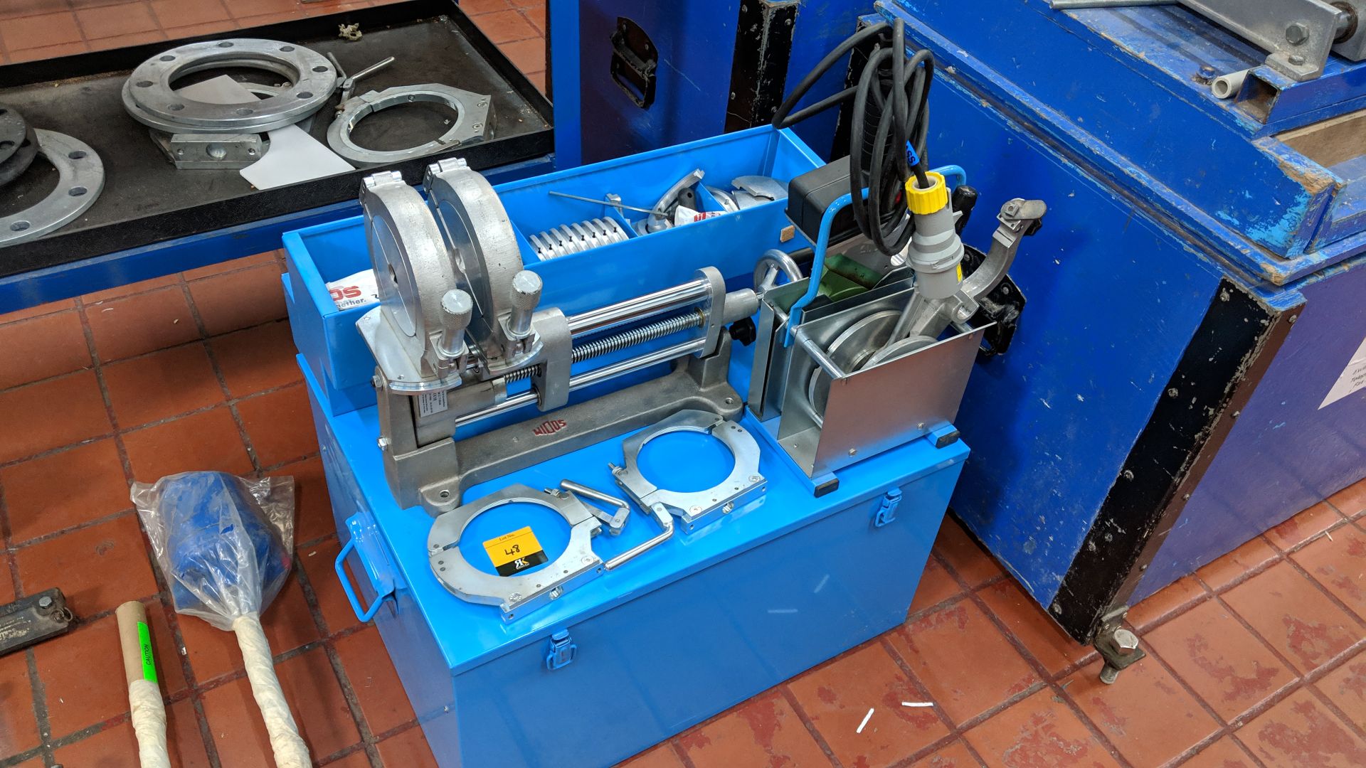 Widos Miniplast 2 T-Stück plastic butt welding system including case This is one of a large number