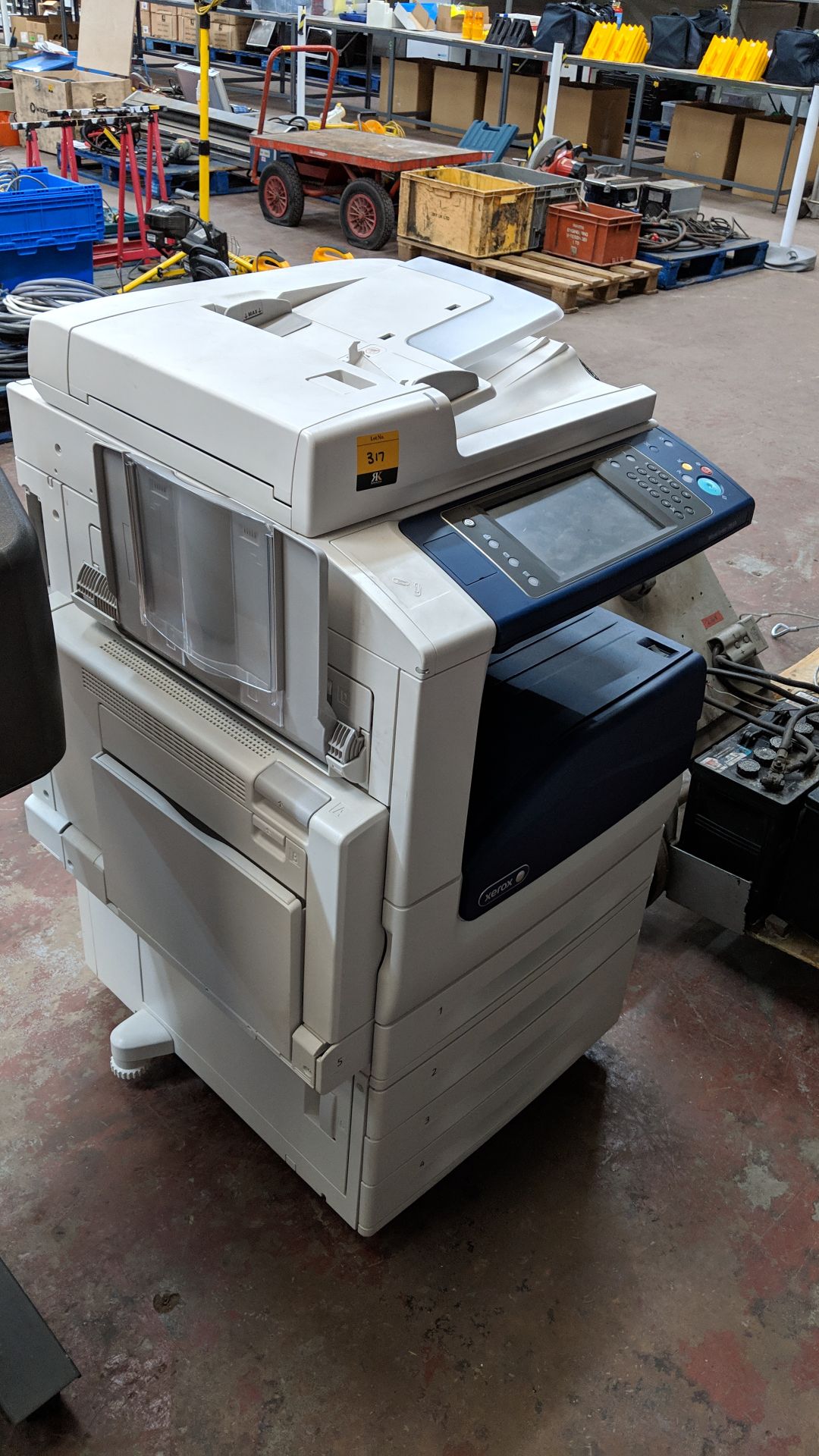 Xerox WorkCentre 7830i floor standing multifunction copier with ADF and 4 paper cassettes built into - Image 4 of 6