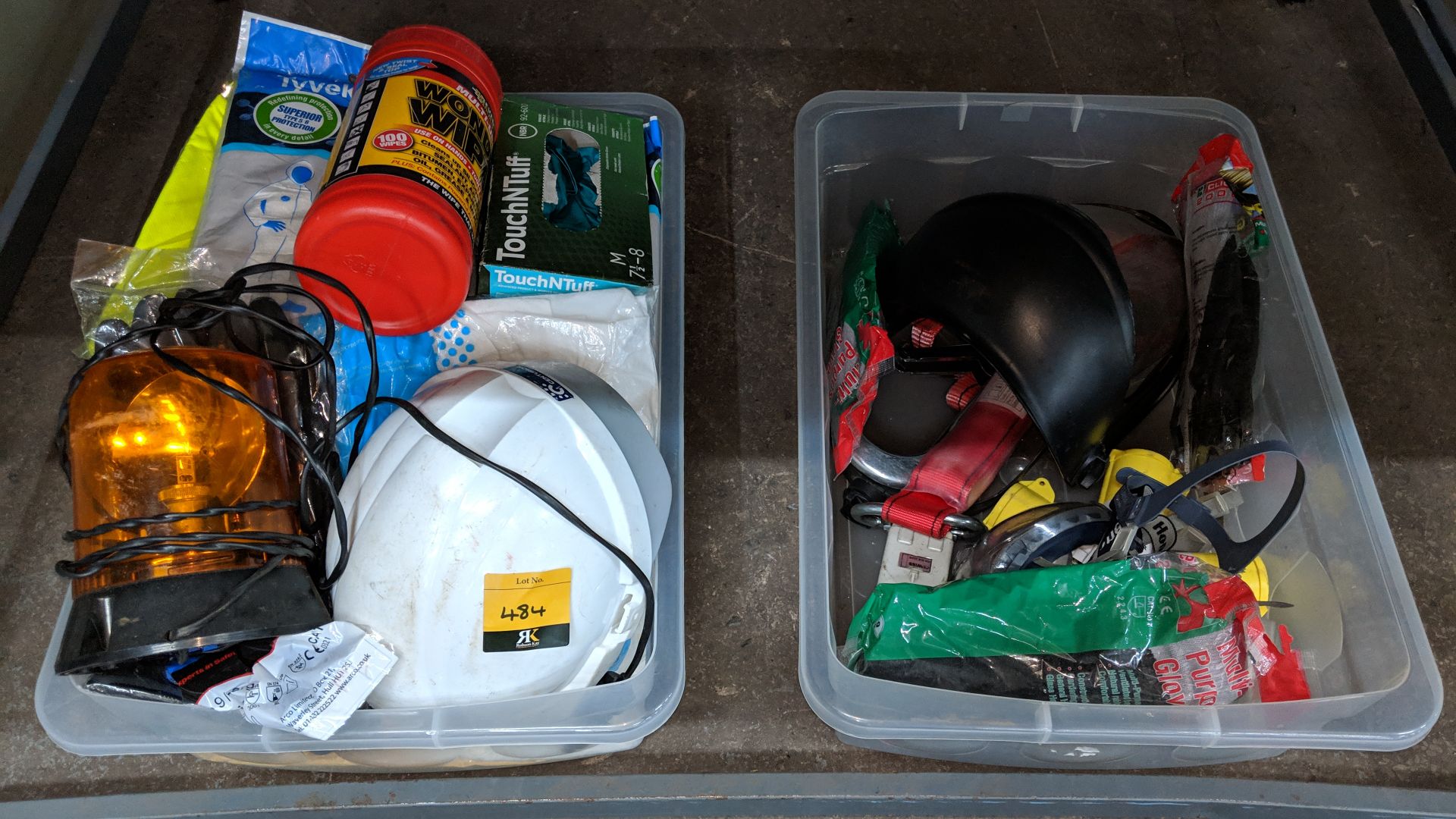 Contents of 2 crates of PPE, safety equipment and more - crates excluded This is one of a large - Image 5 of 5