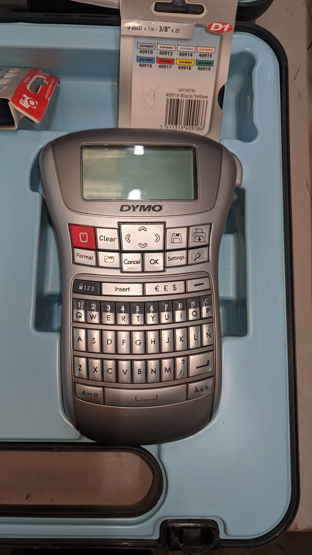 Dymo Label Manager 220P label printer in case This is one of a number of lots being sold on behalf - Image 3 of 4