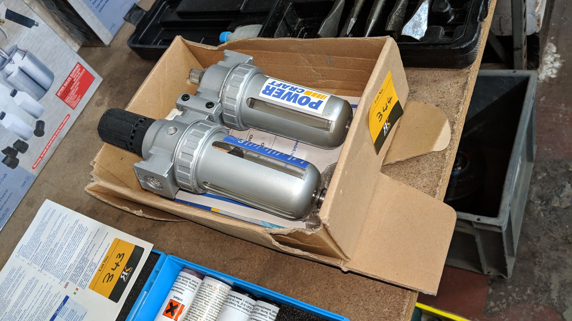 Power Craft air filter regulator and lubricator This lot is one of a number being sold on behalf the - Image 3 of 3