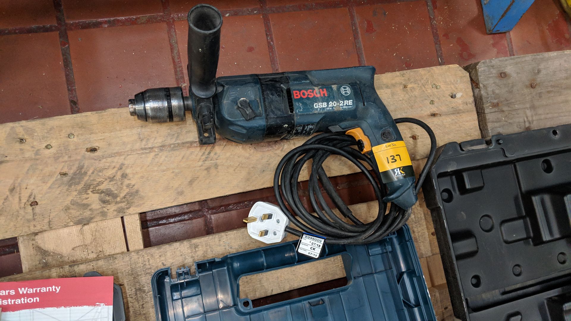 Bosch GSB 20-2RE professional corded drill This is one of a large number of lots in this sale - Image 2 of 4