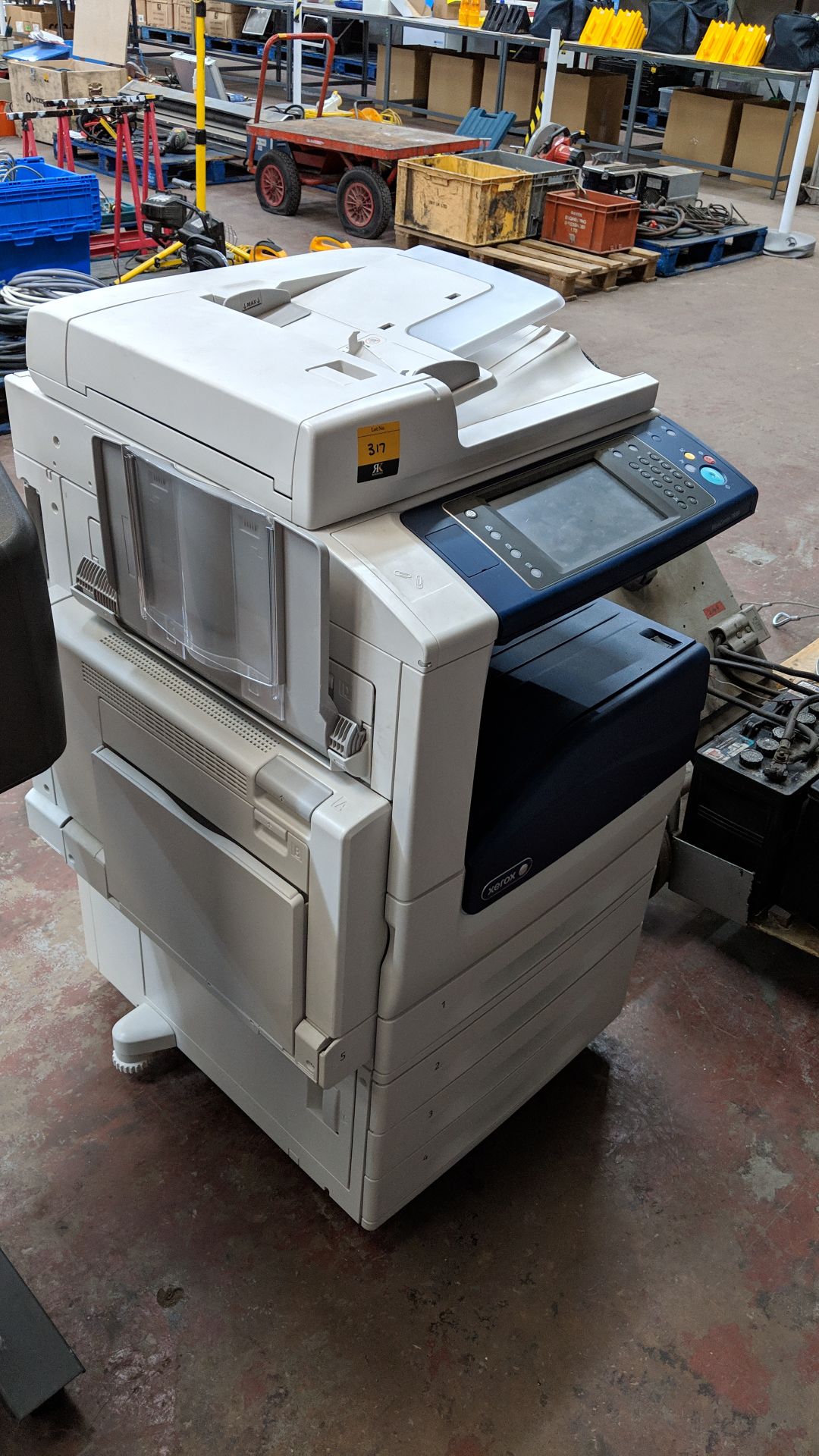 Xerox WorkCentre 7830i floor standing multifunction copier with ADF and 4 paper cassettes built into - Image 5 of 6