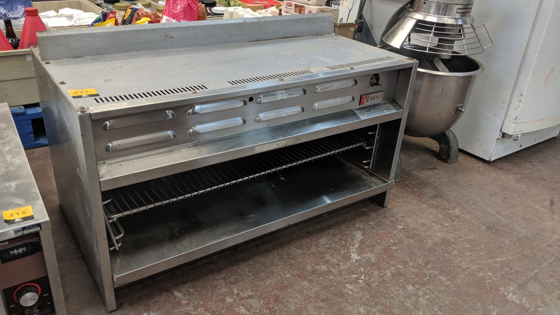 Wolf large wide stainless steel grill IMPORTANT: Please remember goods successfully bid upon must be - Image 2 of 4