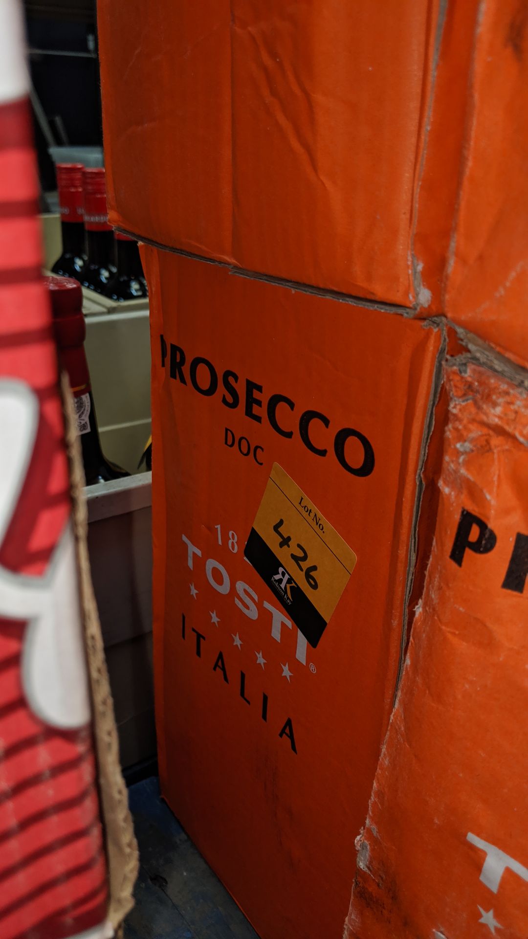 Case of Tosti Prosecco sold under AWRS number XQAW00000101017 - this lot consists of 6 x 75cl