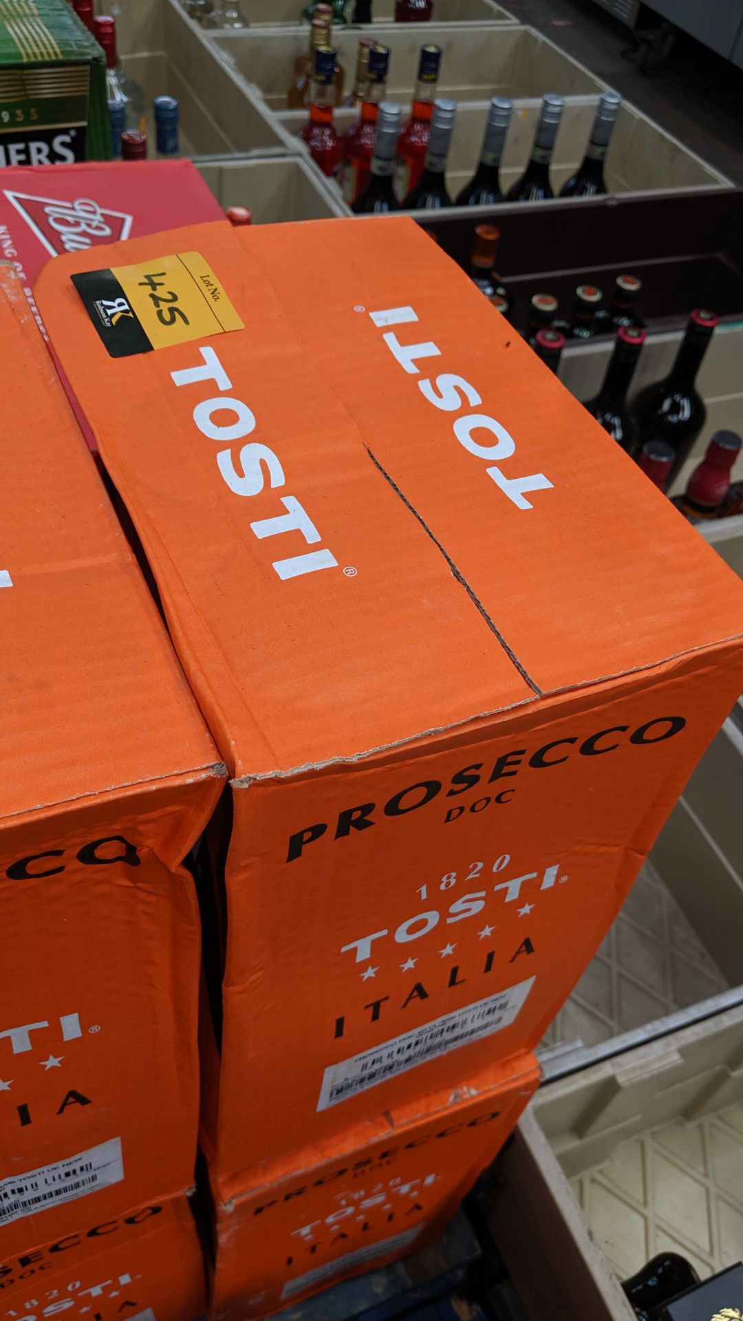 Case of Tosti Prosecco sold under AWRS number XQAW00000101017 - this lot consists of 6 x 75cl - Image 2 of 2