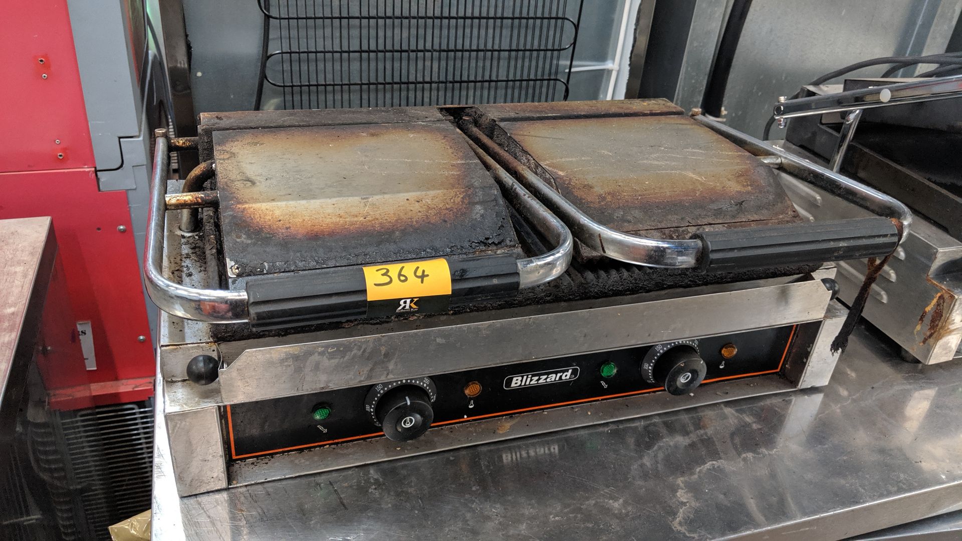 Blizzard BRRCG2 double twin contact grill IMPORTANT: Please remember goods successfully bid upon