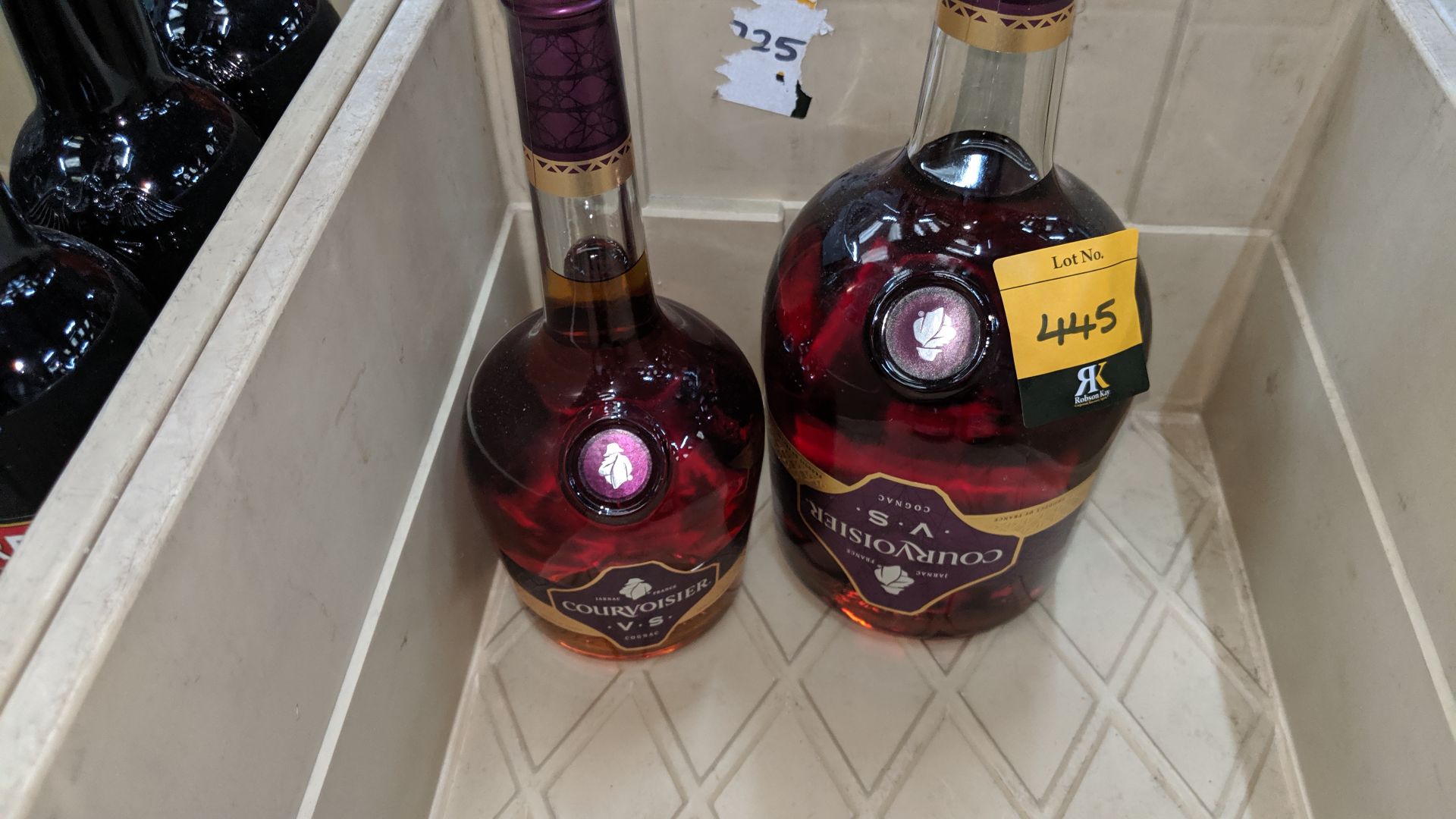 Quantity of Courvoisier VS Cognac comprising 1 off 1.5 litre bottle & 1 off 70cl bottle sold under - Image 2 of 2