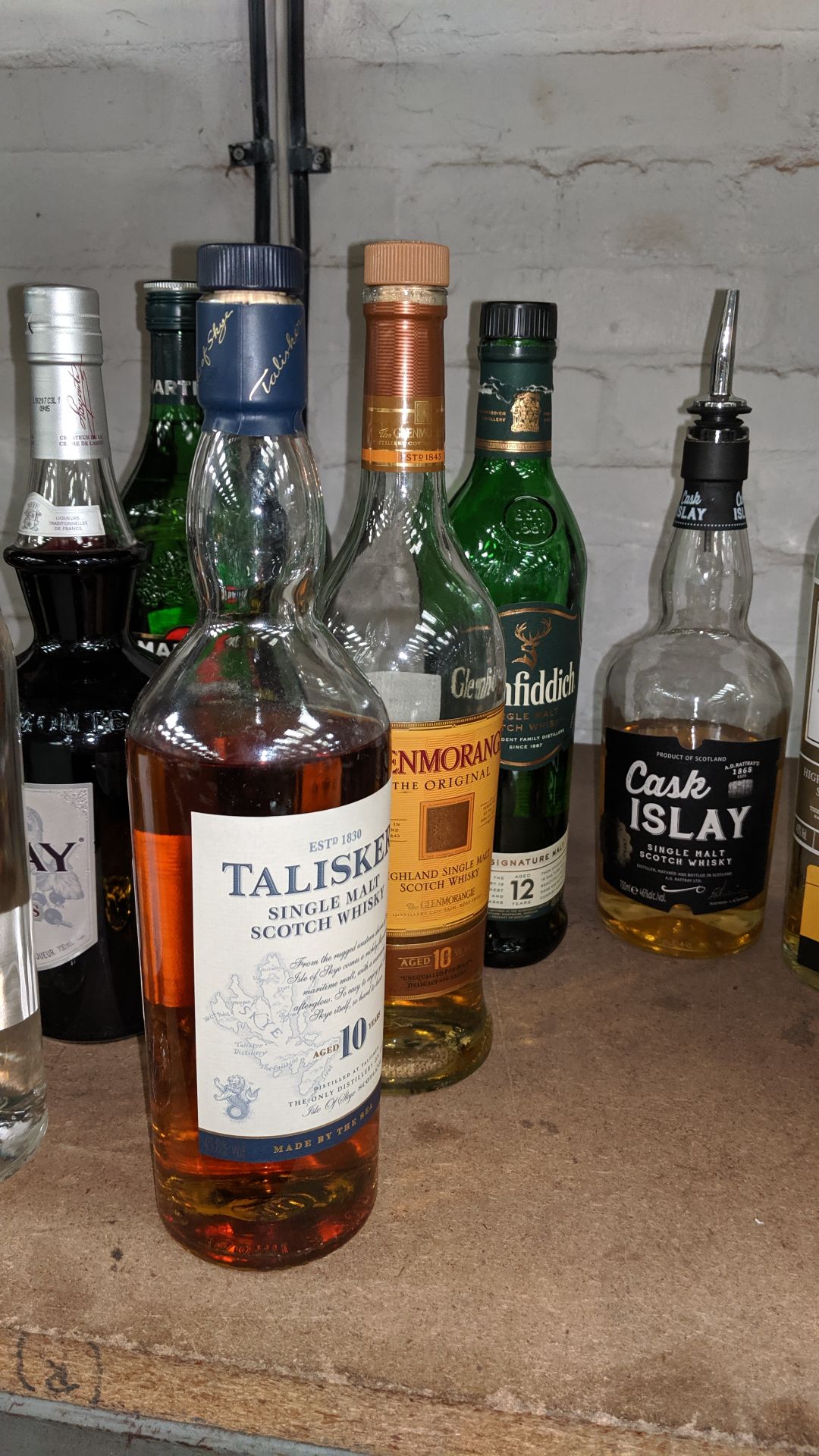 7 assorted opened bottles of Scottish whisky including Ardbeg, Talisker, Glenmorangie & others - Image 3 of 4