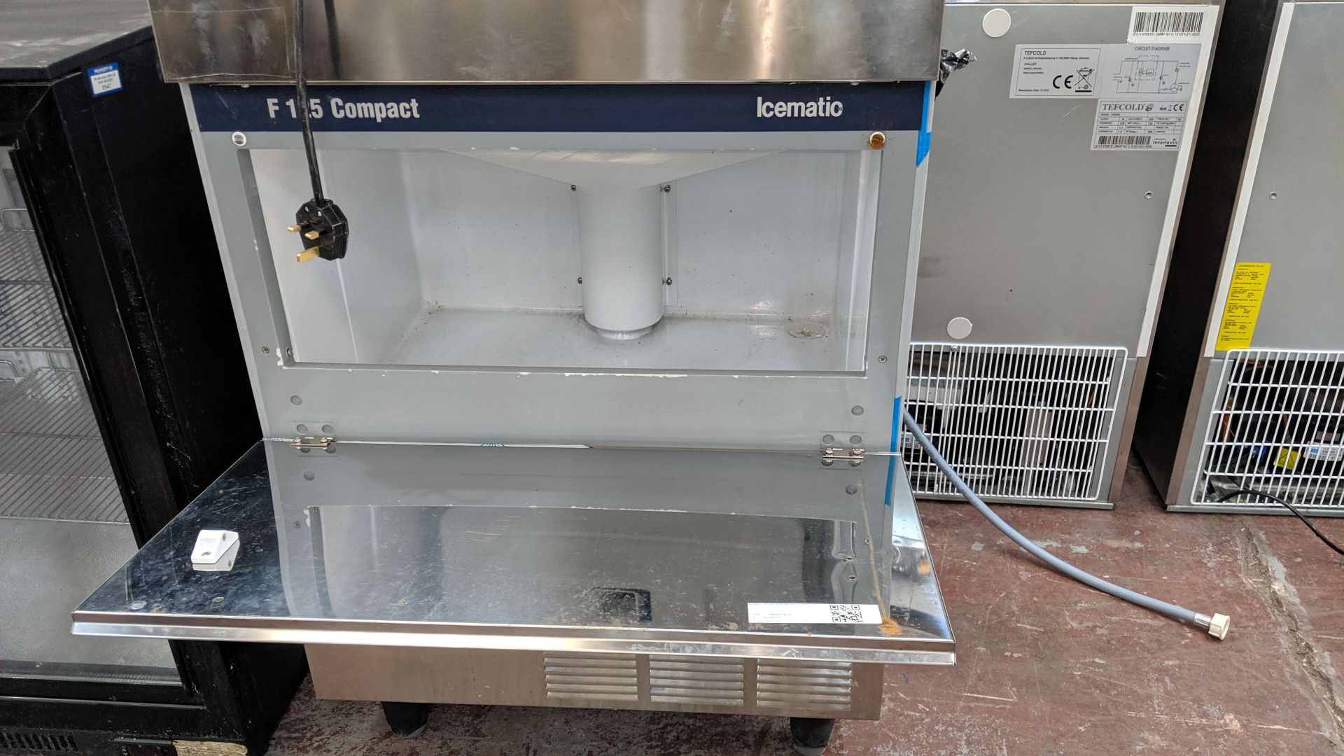 Icematic F125 compact ice machine IMPORTANT: Please remember goods successfully bid upon must be - Image 5 of 6
