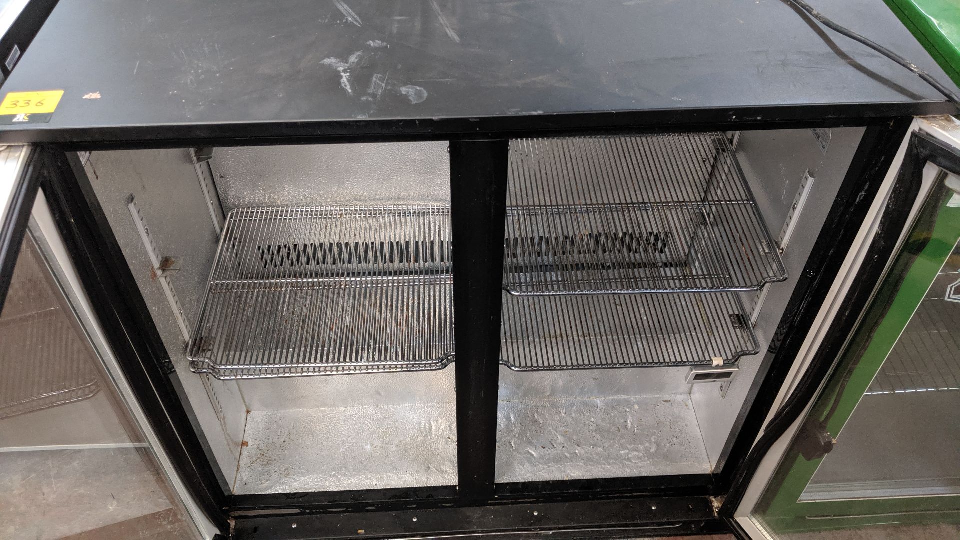 Tefcold twin clear door back bar/bottle fridge IMPORTANT: Please remember goods successfully bid - Image 3 of 3