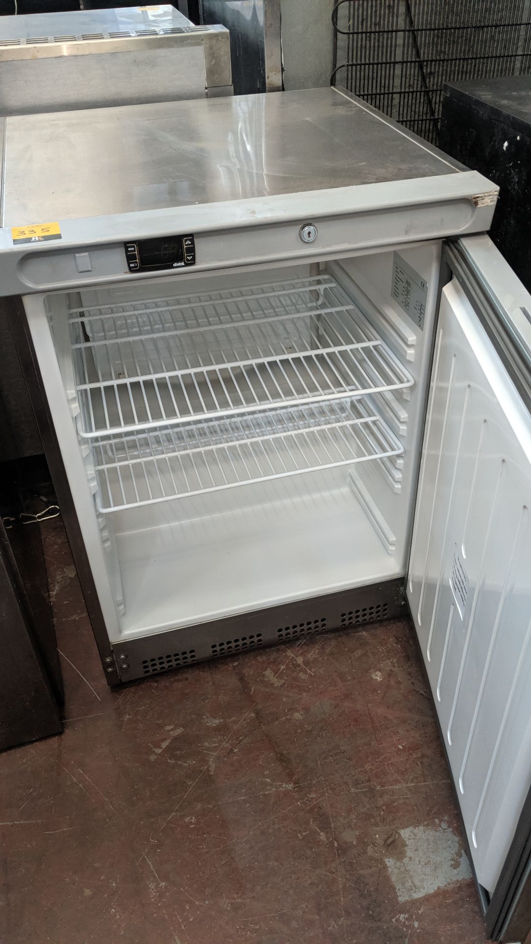 HR200 S/S counter height fridge IMPORTANT: Please remember goods successfully bid upon must be - Image 3 of 4