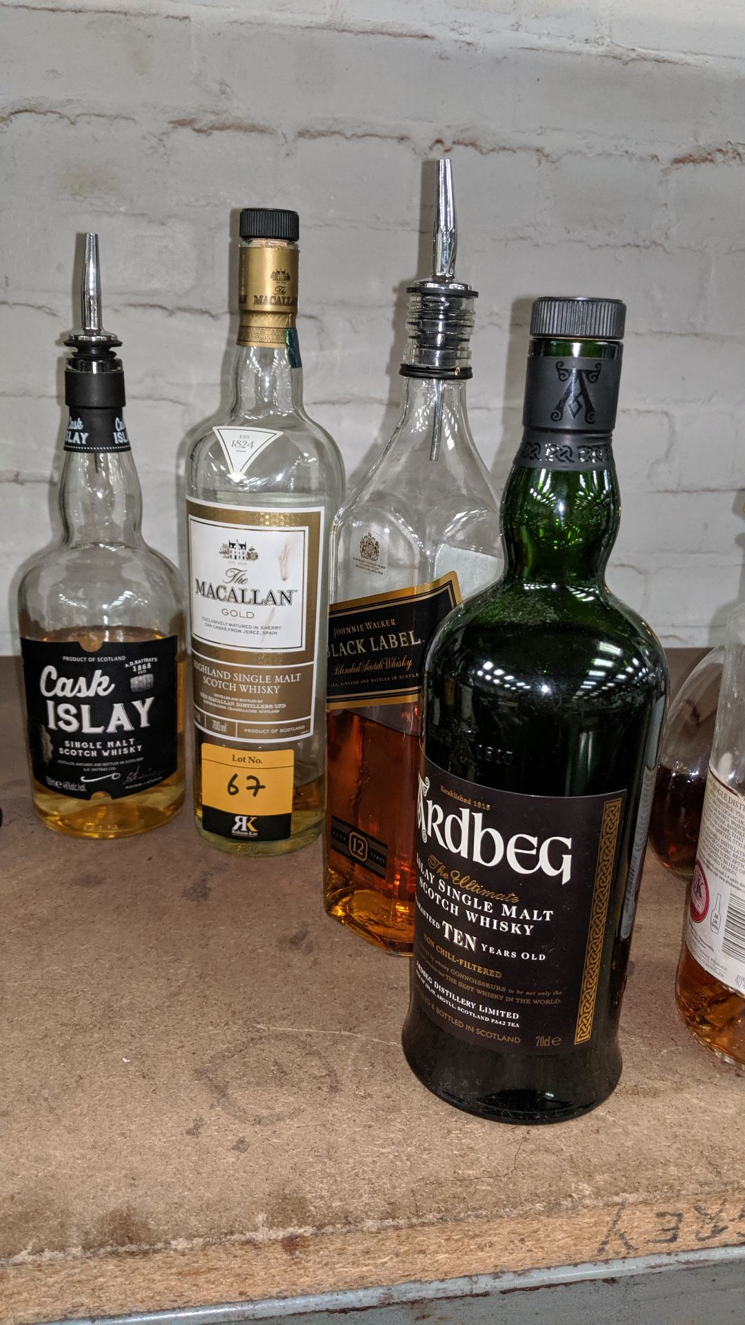 7 assorted opened bottles of Scottish whisky including Ardbeg, Talisker, Glenmorangie & others - Image 4 of 4