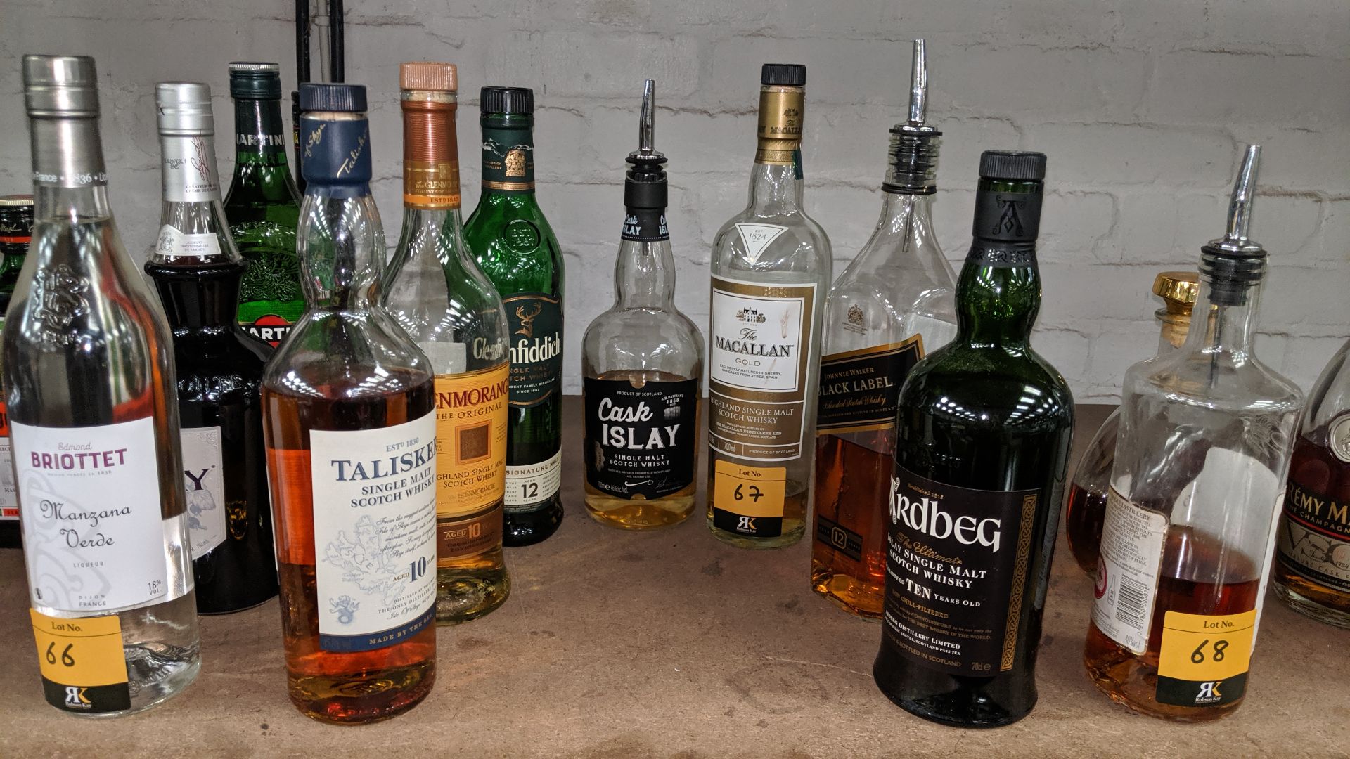 7 assorted opened bottles of Scottish whisky including Ardbeg, Talisker, Glenmorangie & others - Image 2 of 4