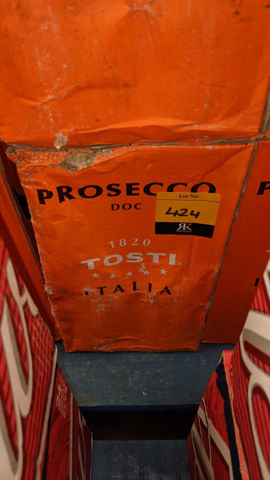 Case of Tosti Prosecco sold under AWRS number XQAW00000101017 - this lot consists of 6 x 75cl