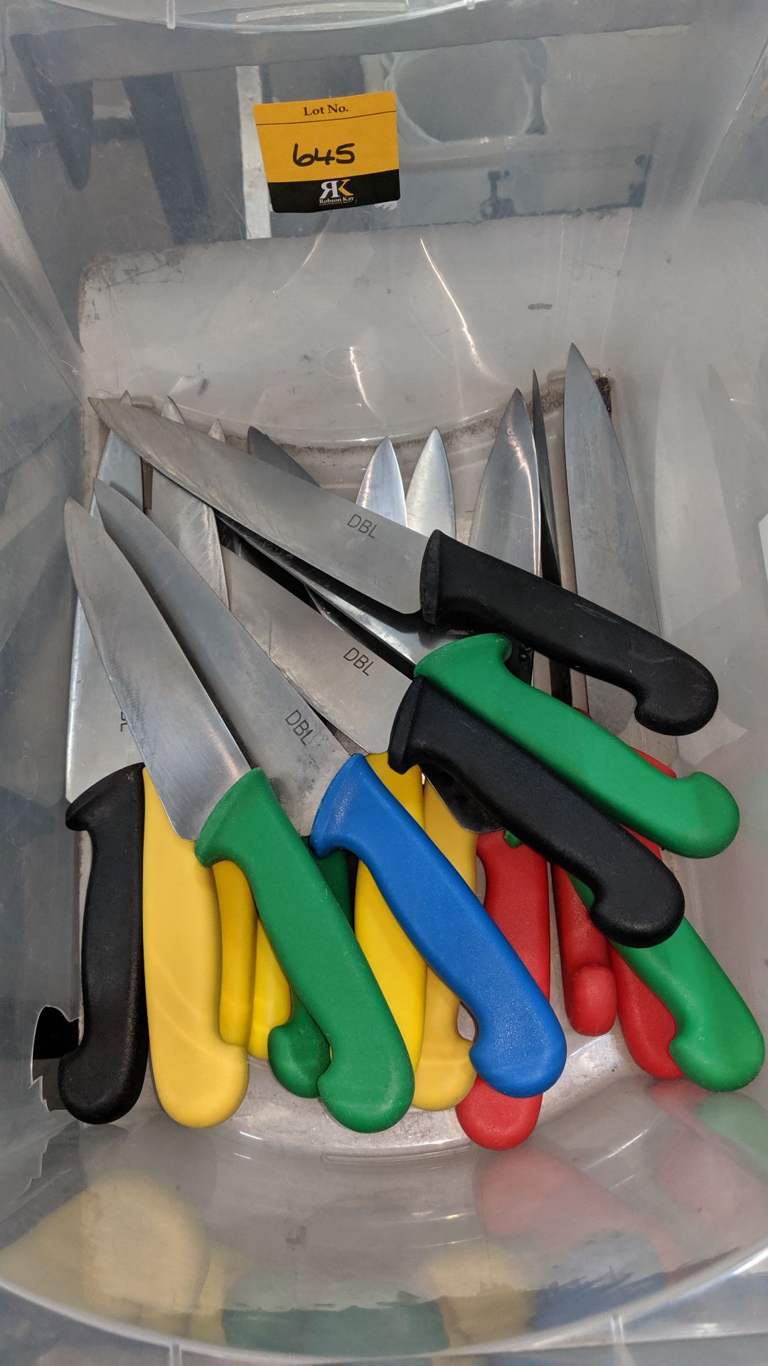 The contents of a crate of DBL chef's knives - crate excluded IMPORTANT: Please remember goods - Image 2 of 3
