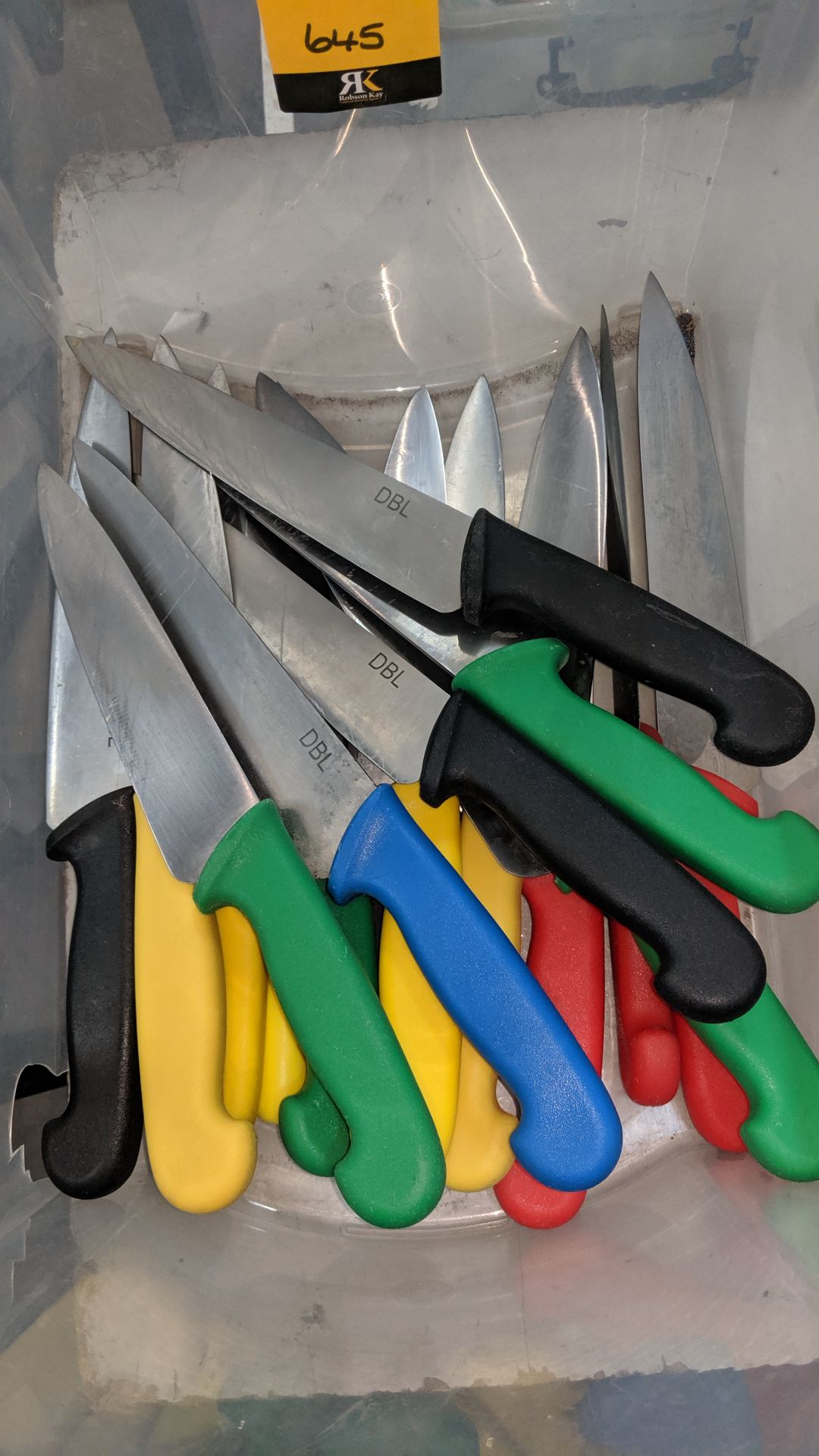 The contents of a crate of DBL chef's knives - crate excluded IMPORTANT: Please remember goods - Image 3 of 3