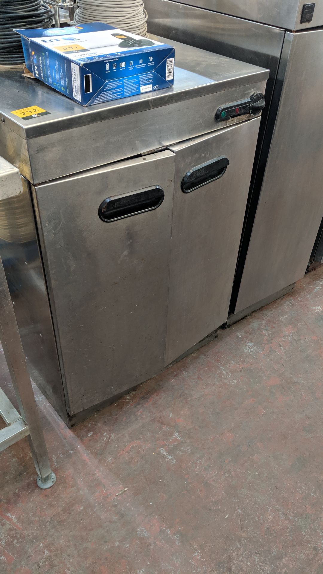 Parry stainless steel warming cupboard IMPORTANT: Please remember goods successfully bid upon must - Image 2 of 4