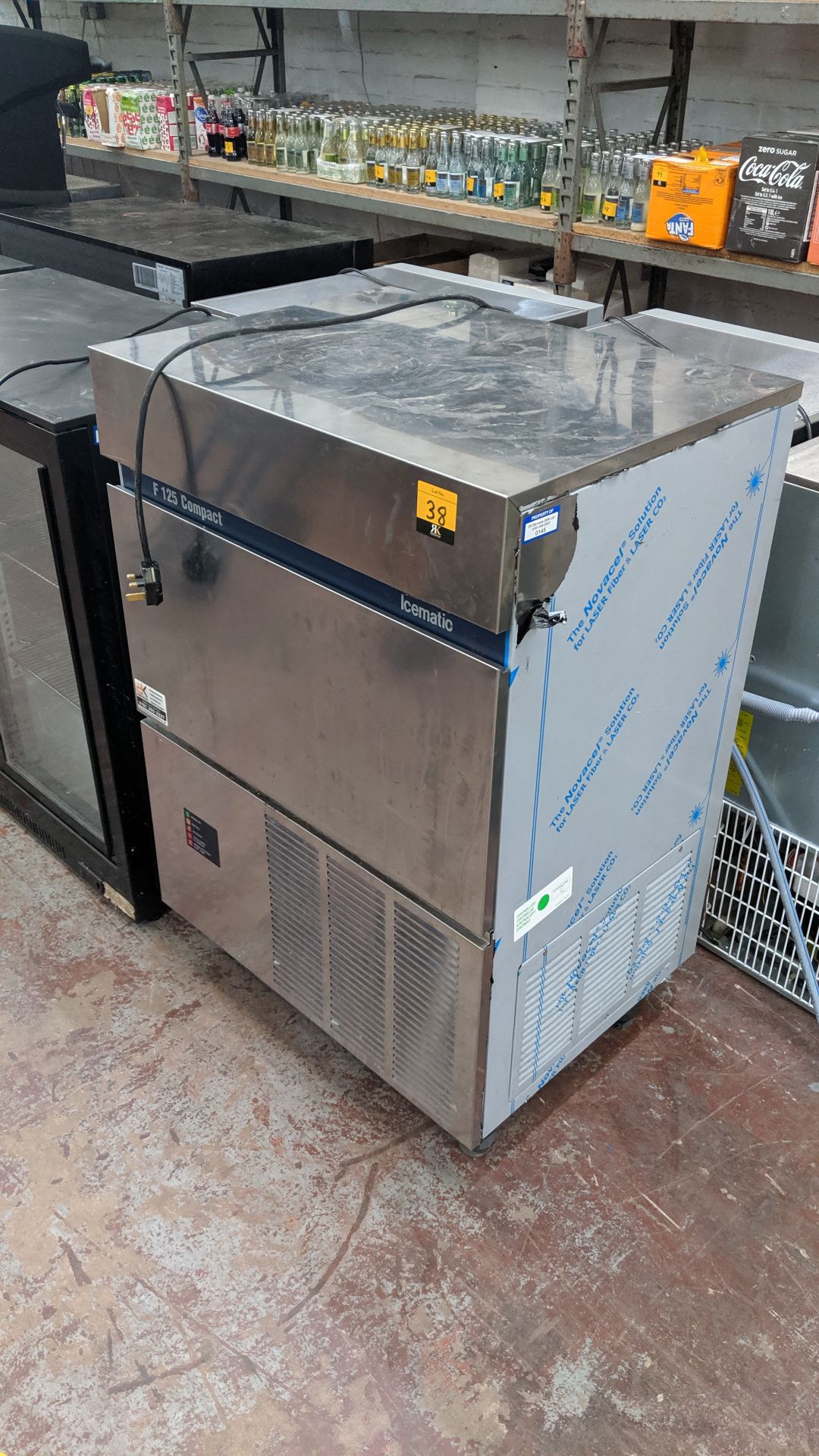 Icematic F125 compact ice machine IMPORTANT: Please remember goods successfully bid upon must be - Image 6 of 6