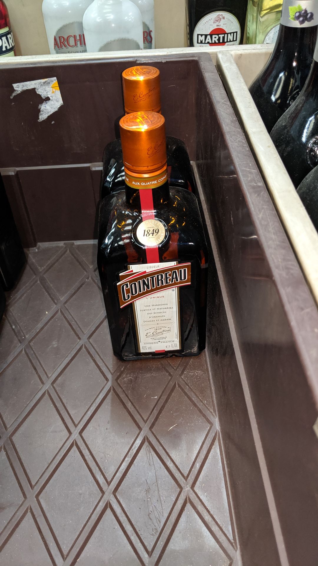 4 off 70cl bottles of Jagermeister plus 2 off 70cl bottles of Cointreau liqueur sold under AWRS - Image 3 of 3