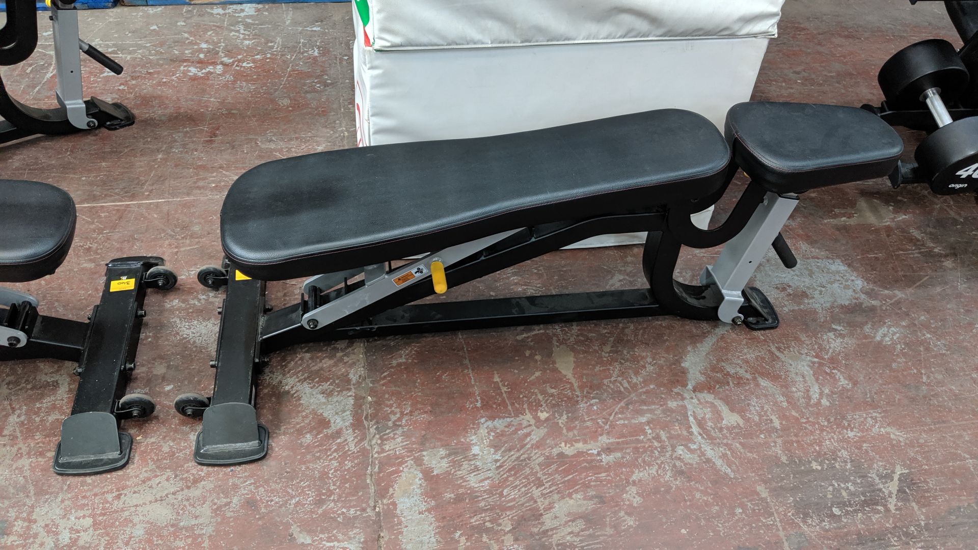 Origin Fitness multi-adjustable bench (-10 to 80°) in black and silver Lots 336 - 365 consist of gym - Image 2 of 4