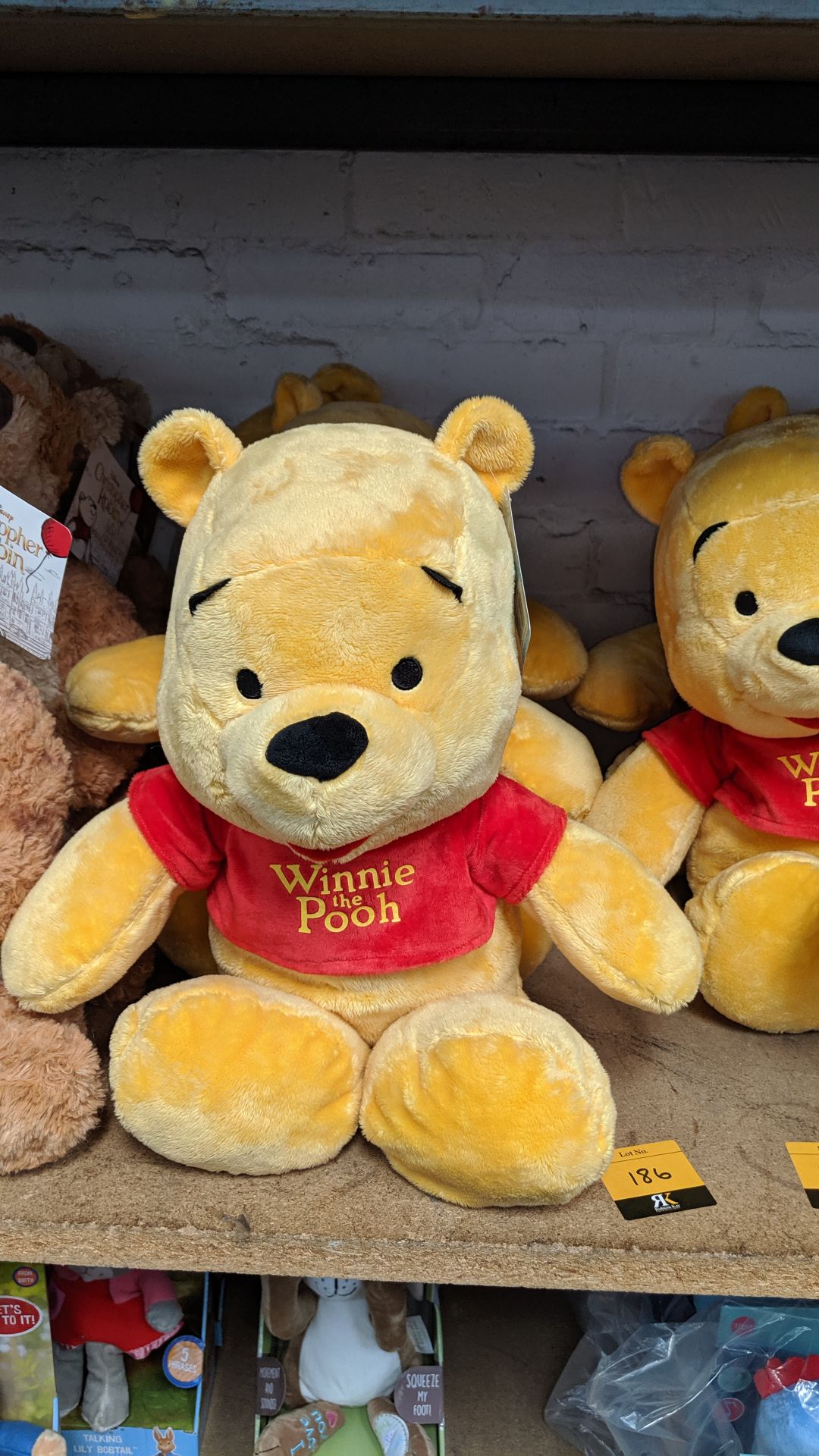 3 off Posh Paws 20" Winnie the Pooh soft toys This lot is one of a number of lots which form the - Image 2 of 3