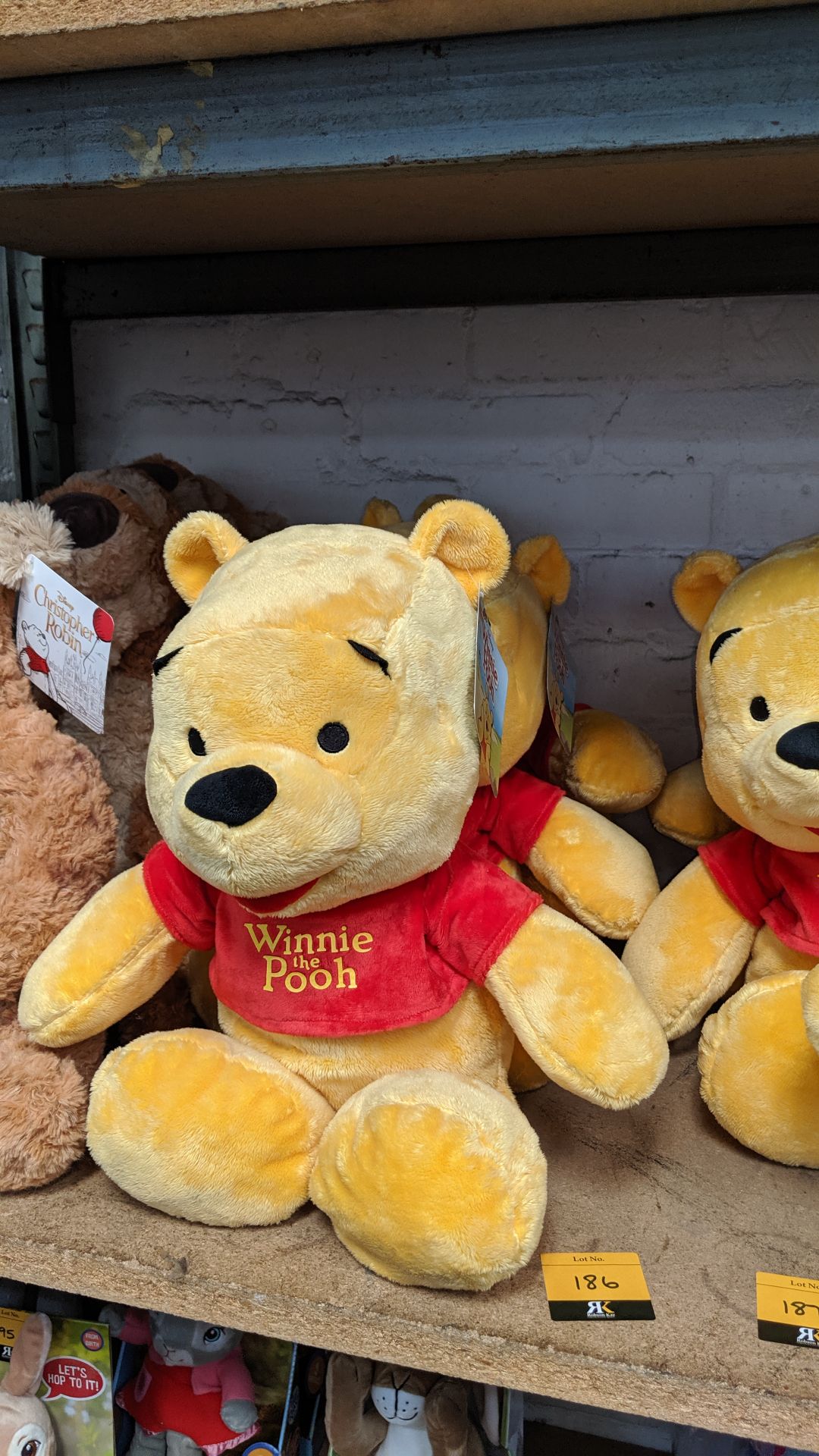 3 off Posh Paws 20" Winnie the Pooh soft toys This lot is one of a number of lots which form the