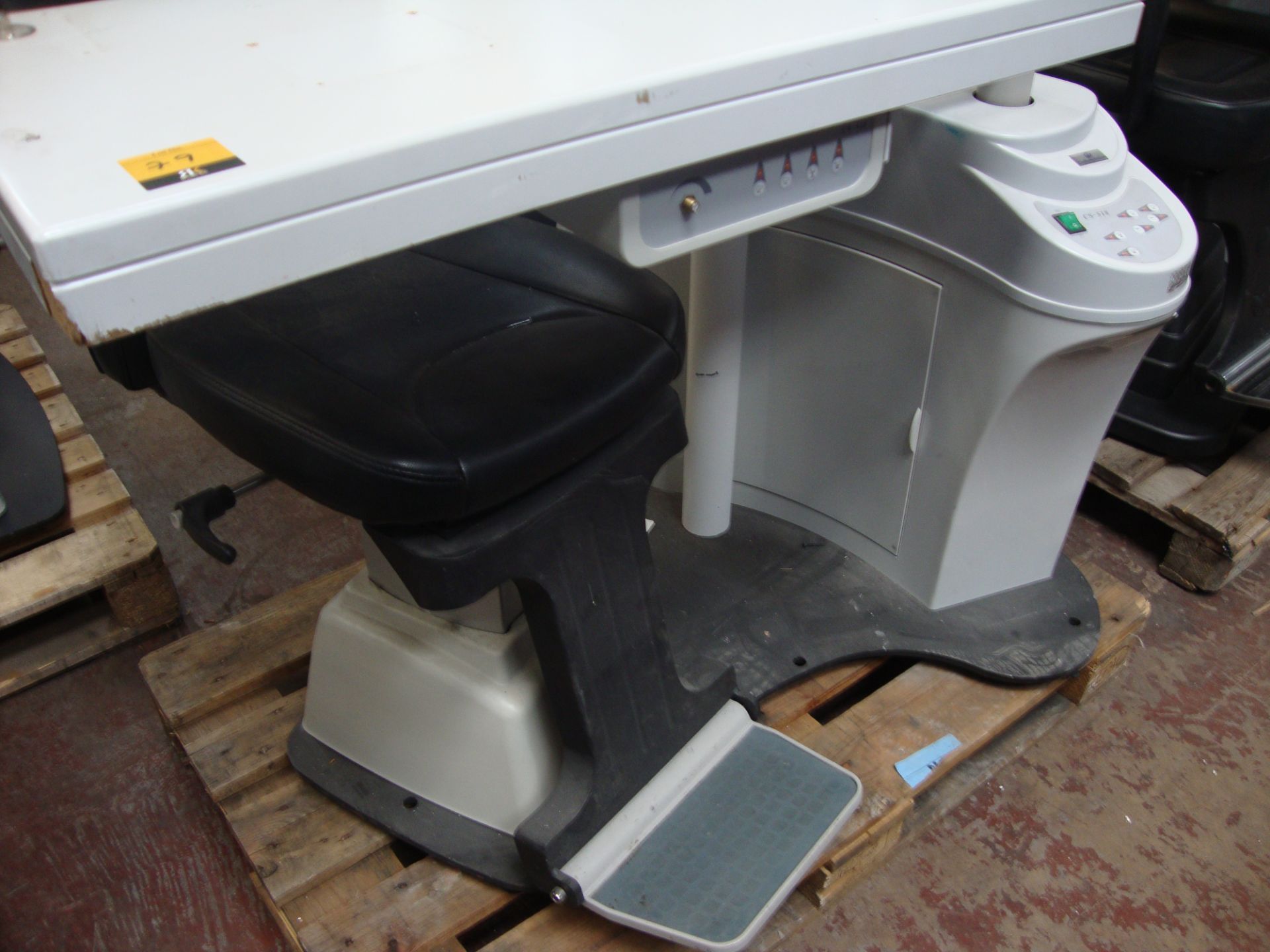 Combi unit testing chair & table. Please note that this sale consists of a large number of testing - Image 4 of 6