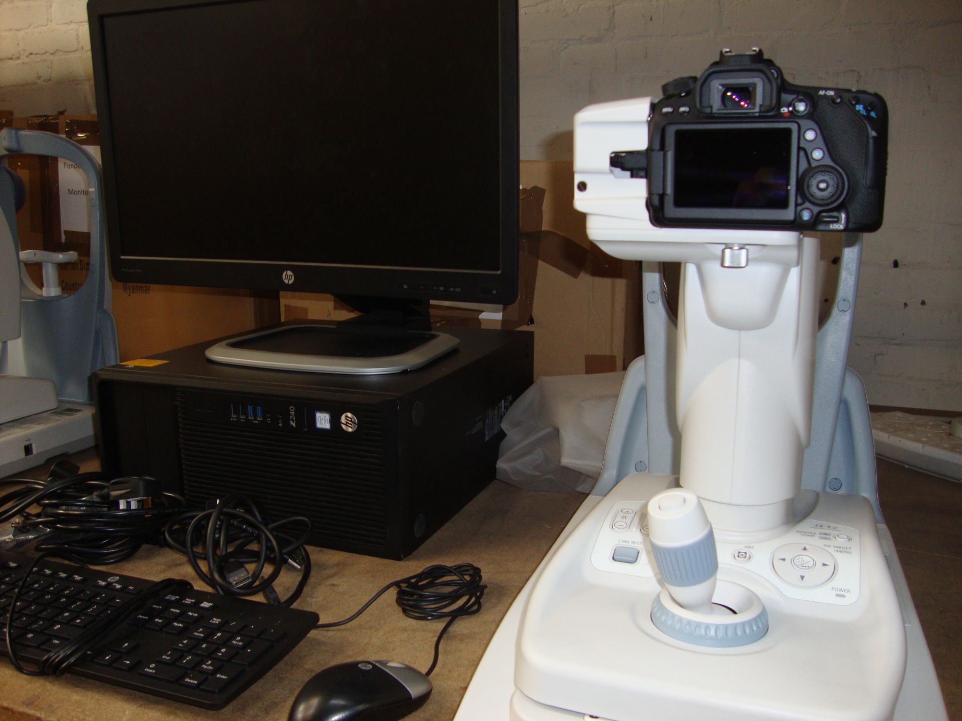 Fundus Camera set-up comprising Canon model CR-2AF digital retinal camera (incorporating Canon EOS - Image 11 of 15