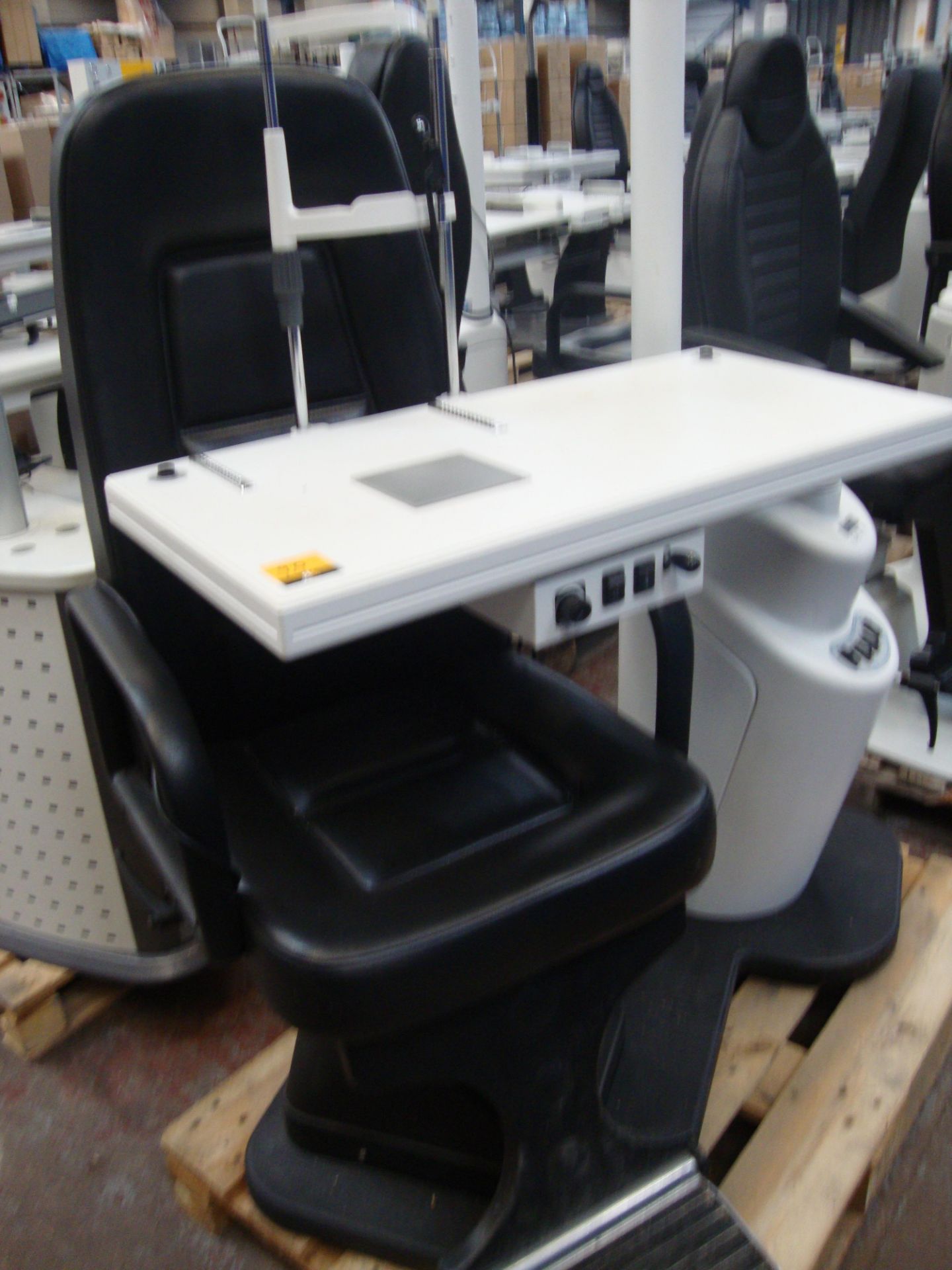 Combi unit testing chair & table. Please note that this sale consists of a large number of testing - Image 4 of 5