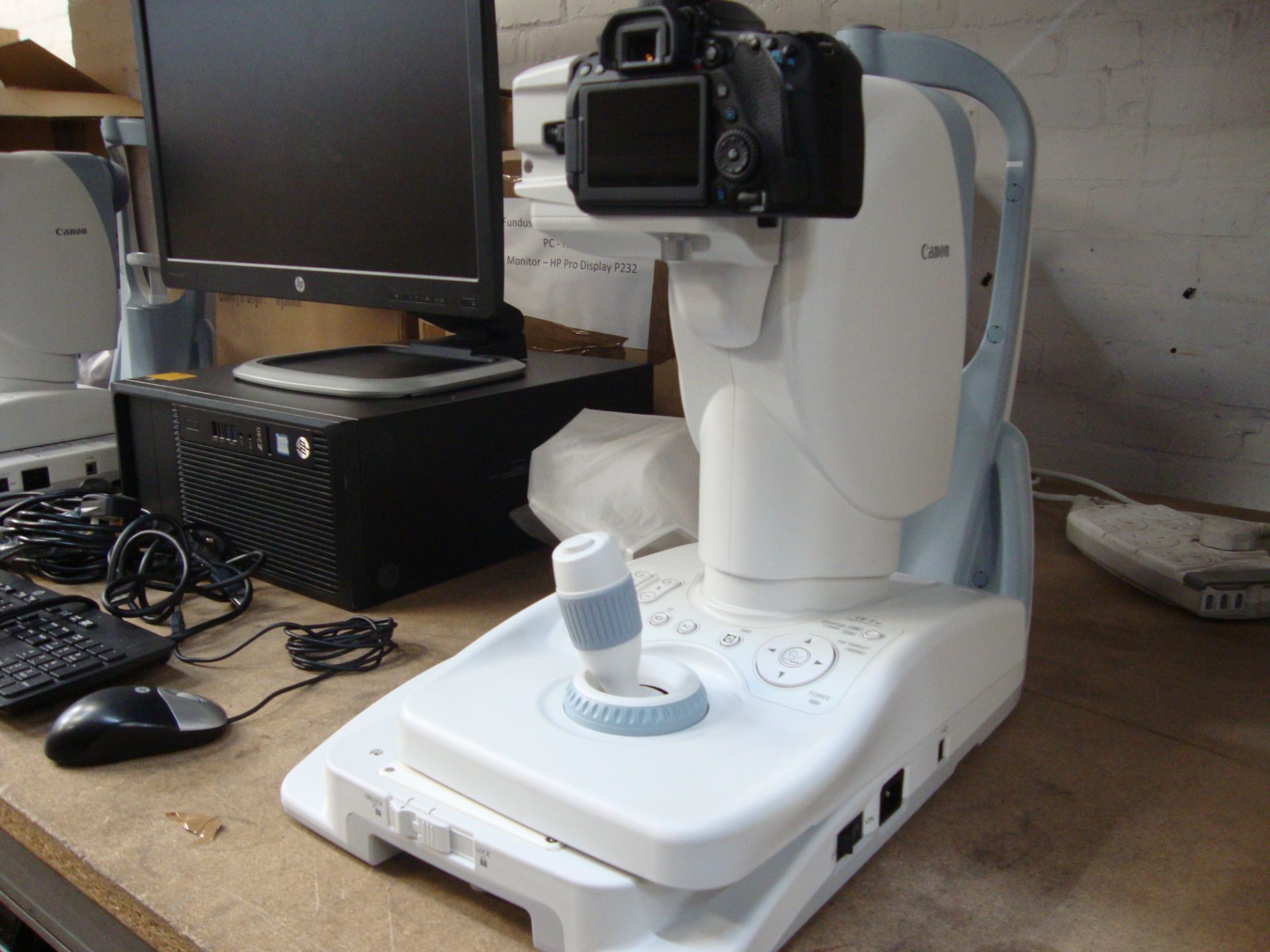 Fundus Camera set-up comprising Canon model CR-2AF digital retinal camera (incorporating Canon EOS - Image 8 of 15